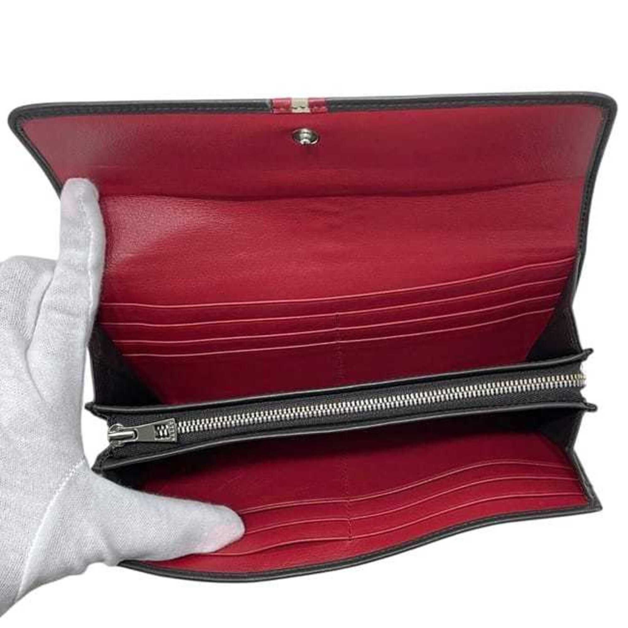 Leather Long Wallet (Bi-Fold) (Pre-Owned) - Bally - Modalova