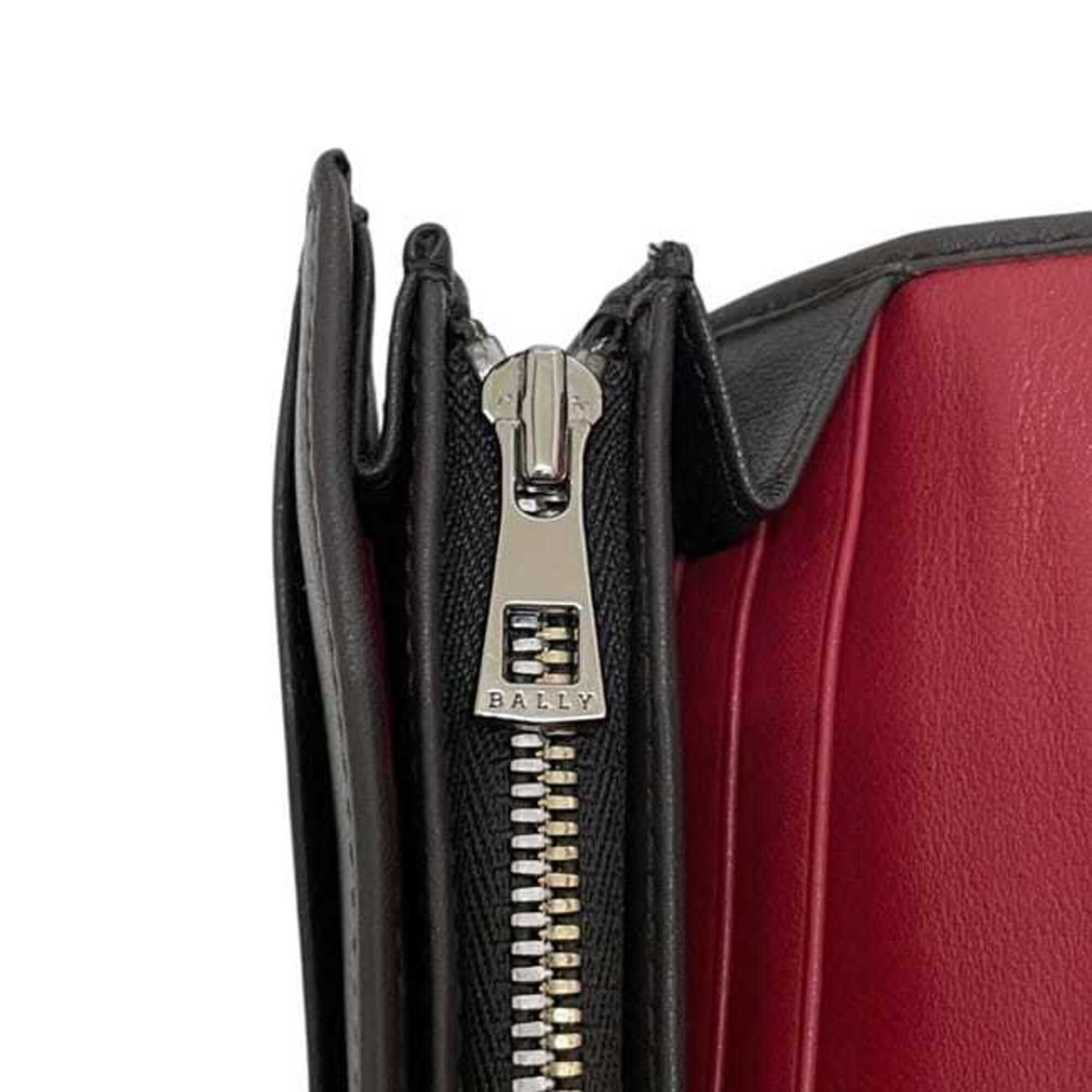 Leather Long Wallet (Bi-Fold) (Pre-Owned) - Bally - Modalova