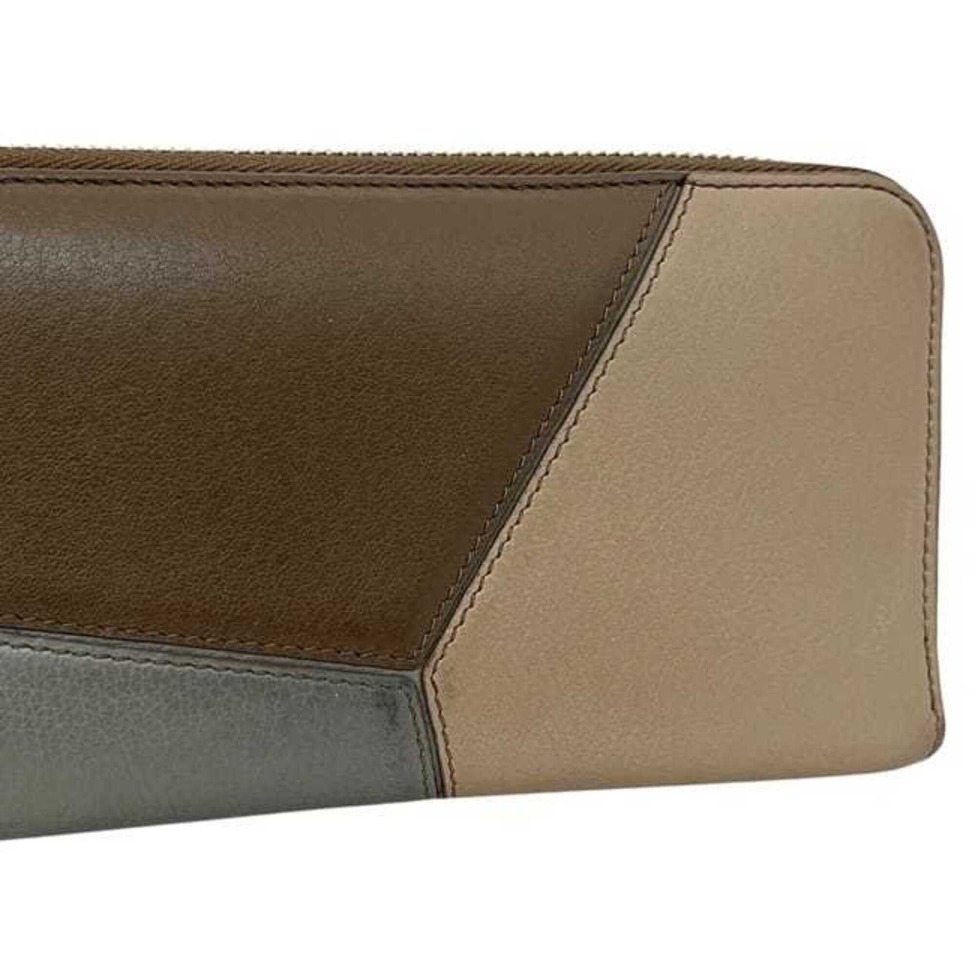 Leather Long Wallet (Bi-Fold) (Pre-Owned) - Loewe - Modalova