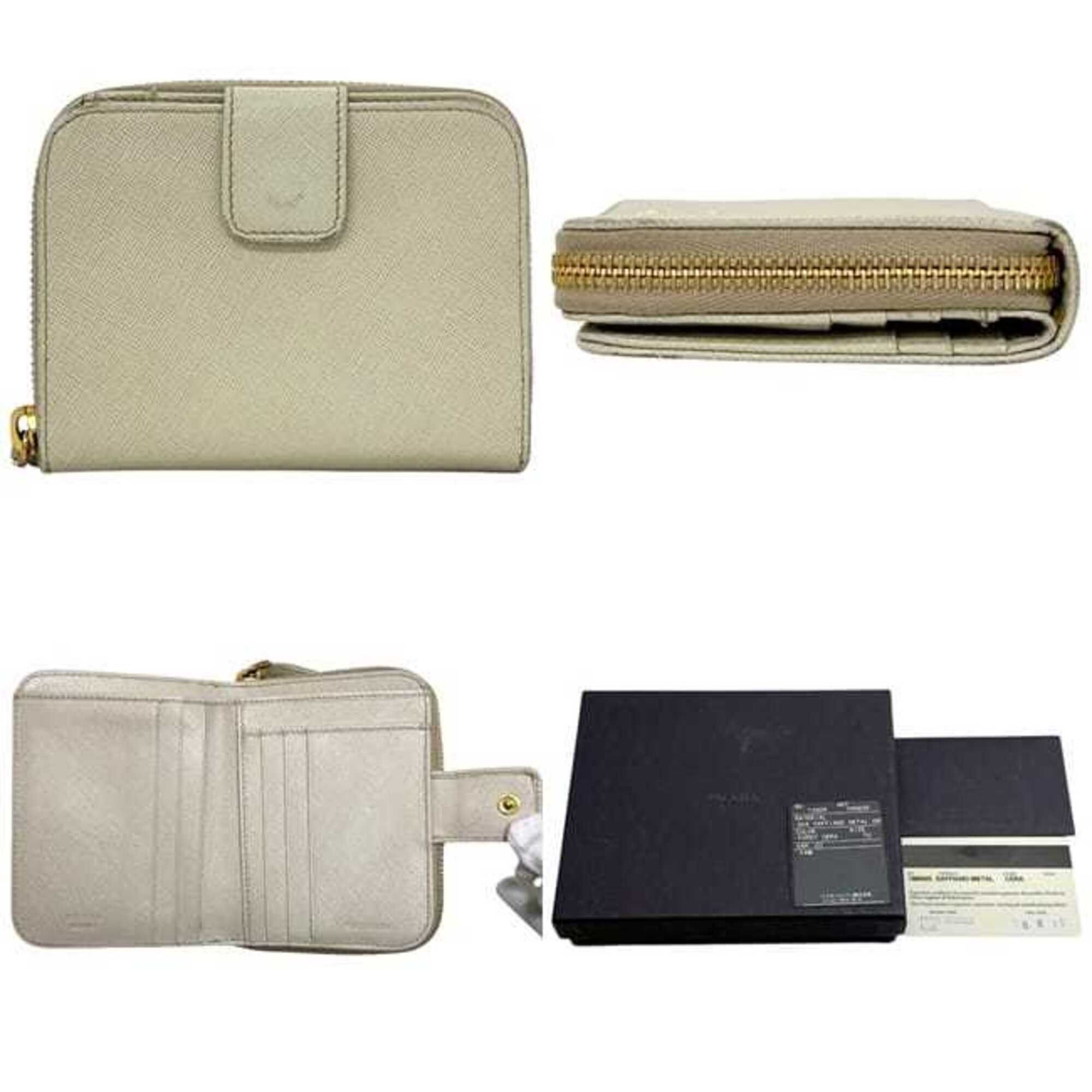 Saffiano Metal Wallet (Bi-Fold) (Pre-Owned) - Prada - Modalova