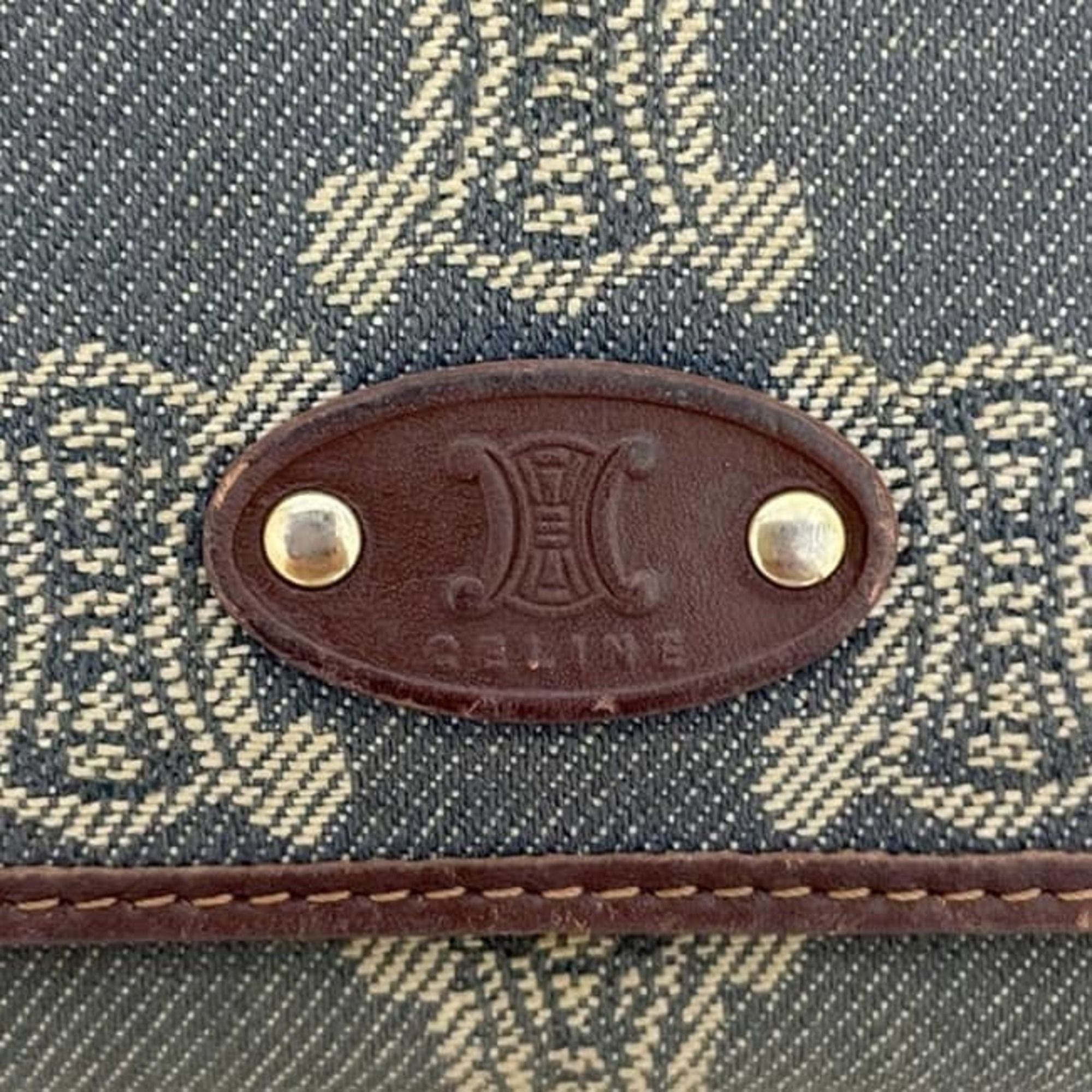 Denim Leather Long Wallet (Bi-Fold) (Pre-Owned) - Celine - Modalova