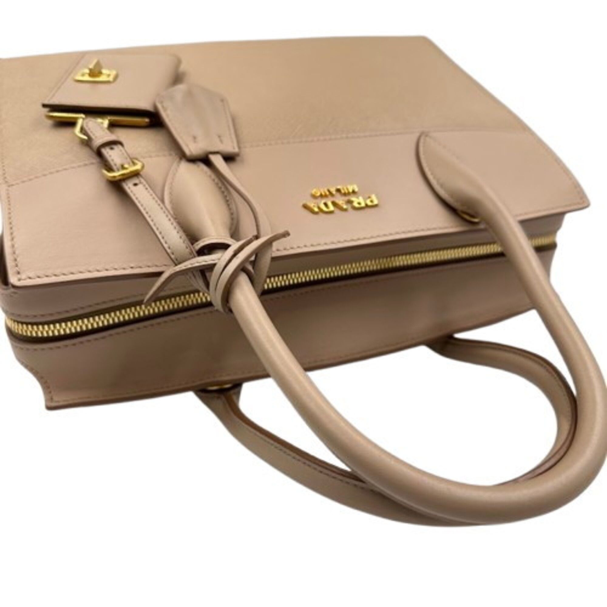 Saffiano Leather Handbag (Pre-Owned) - Prada - Modalova