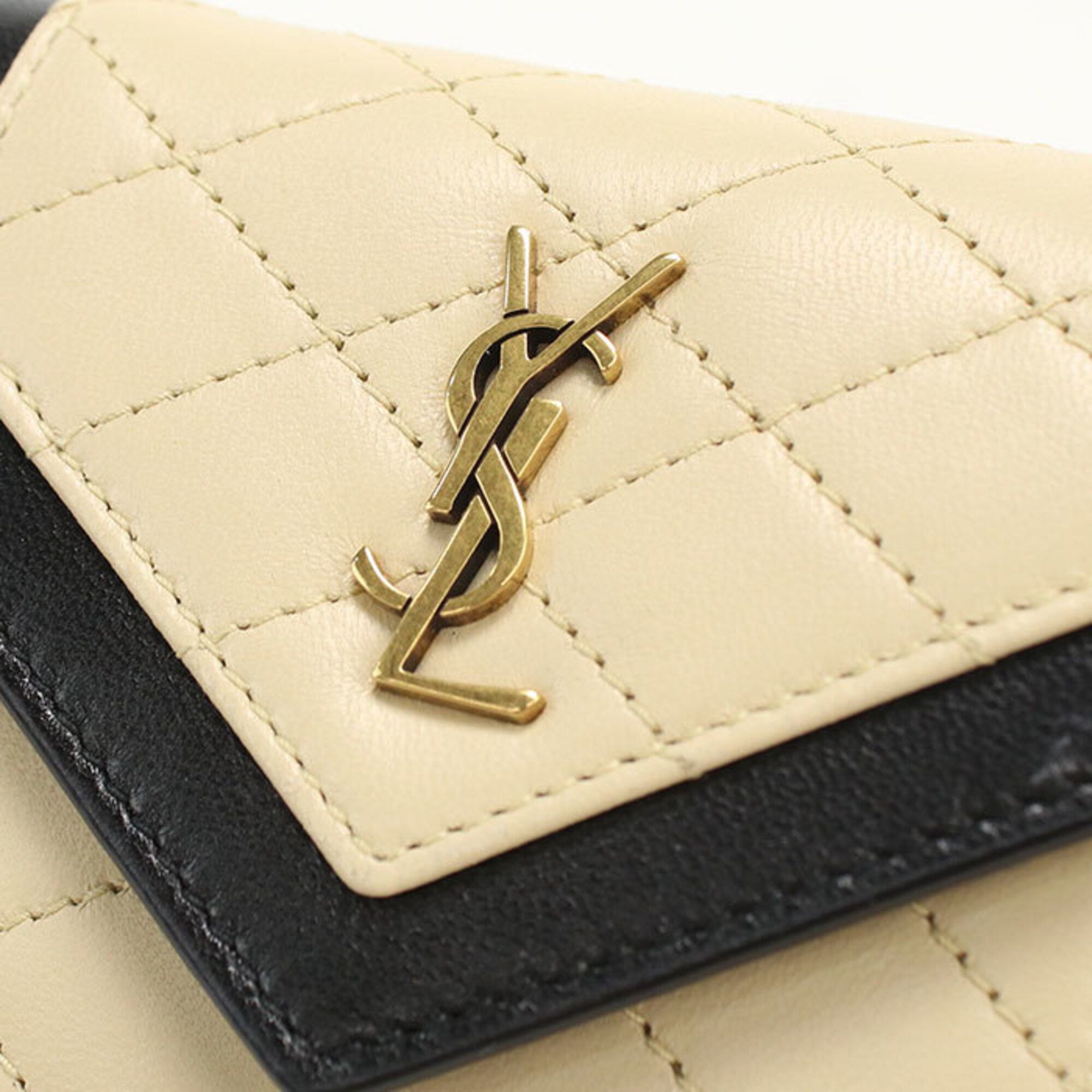 Leather Wallet (Tri-Fold) (Pre-Owned) - Saint Laurent - Modalova
