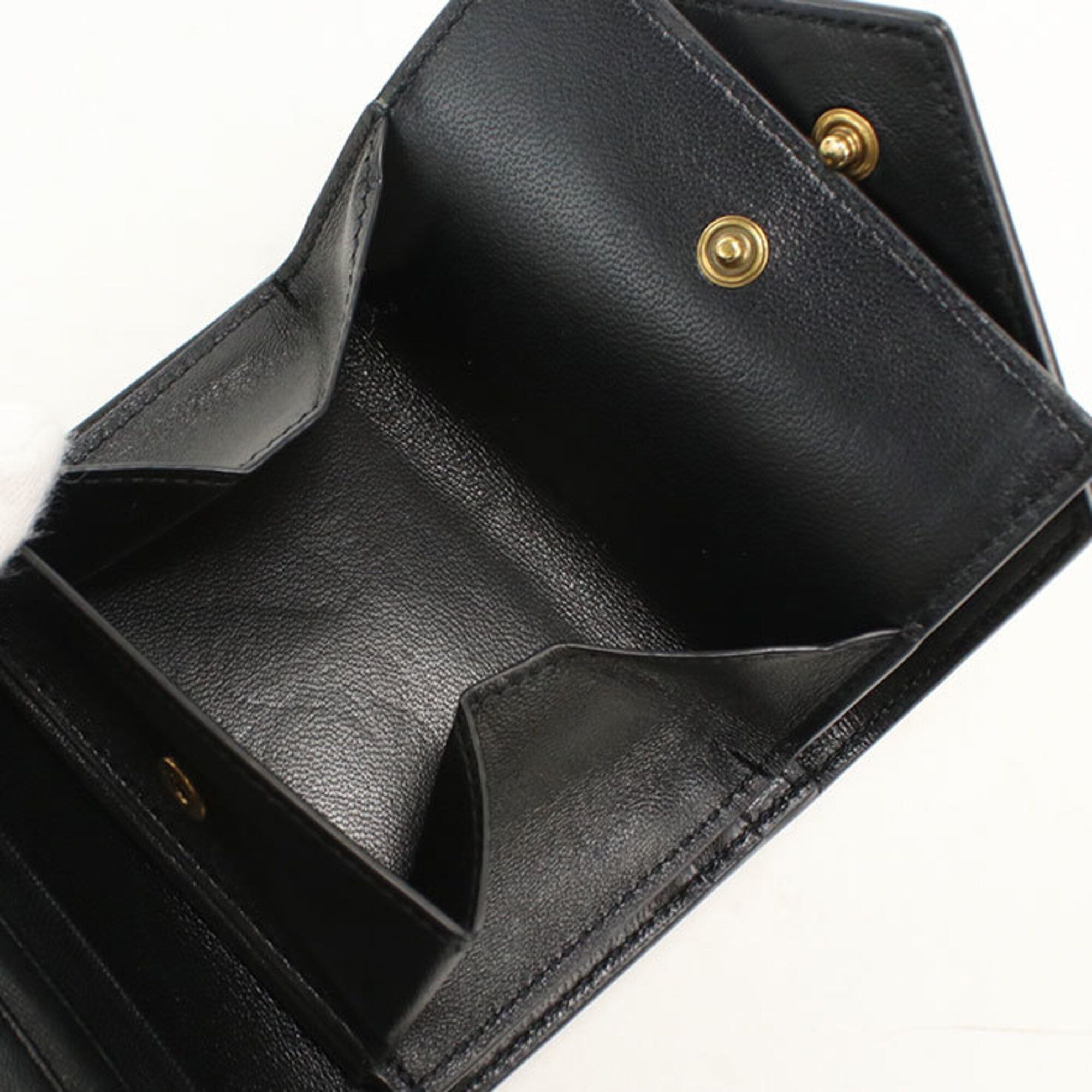 Leather Wallet (Tri-Fold) (Pre-Owned) - Saint Laurent - Modalova