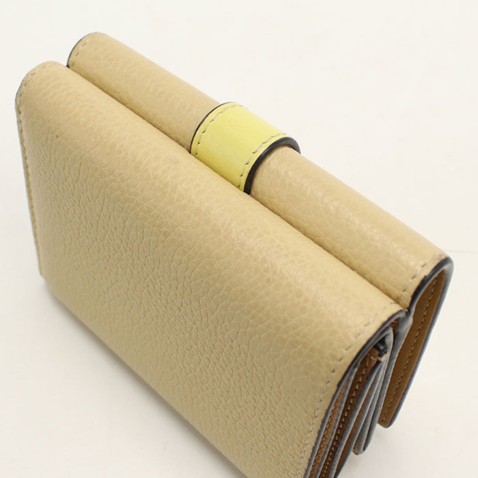 Leather Wallet (Tri-Fold) (Pre-Owned) - Loewe - Modalova