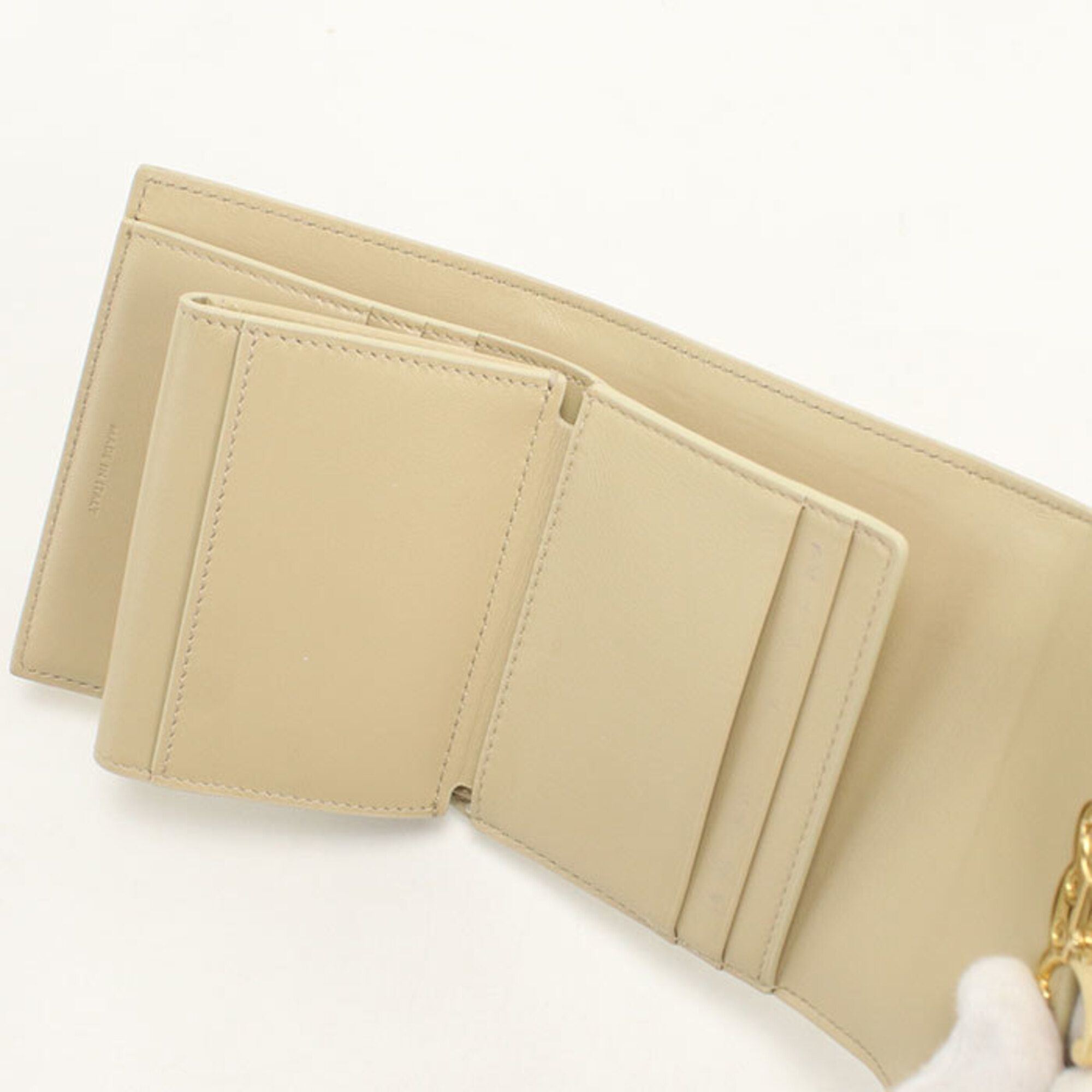 Leather Wallet (Tri-Fold) (Pre-Owned) - Celine - Modalova