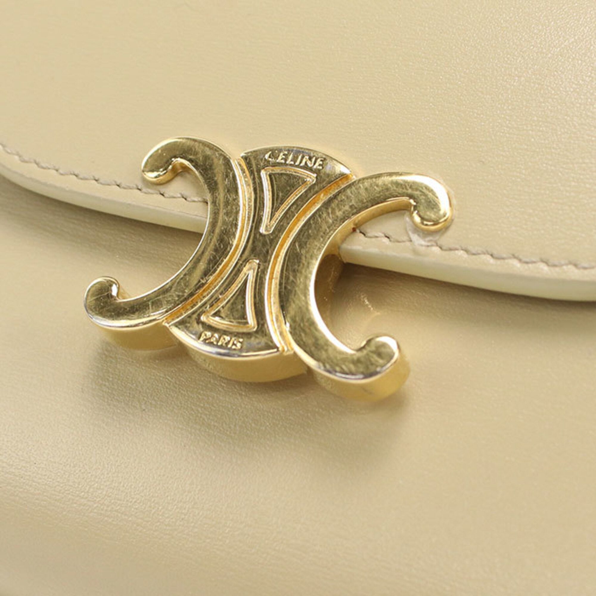 Leather Wallet (Tri-Fold) (Pre-Owned) - Celine - Modalova