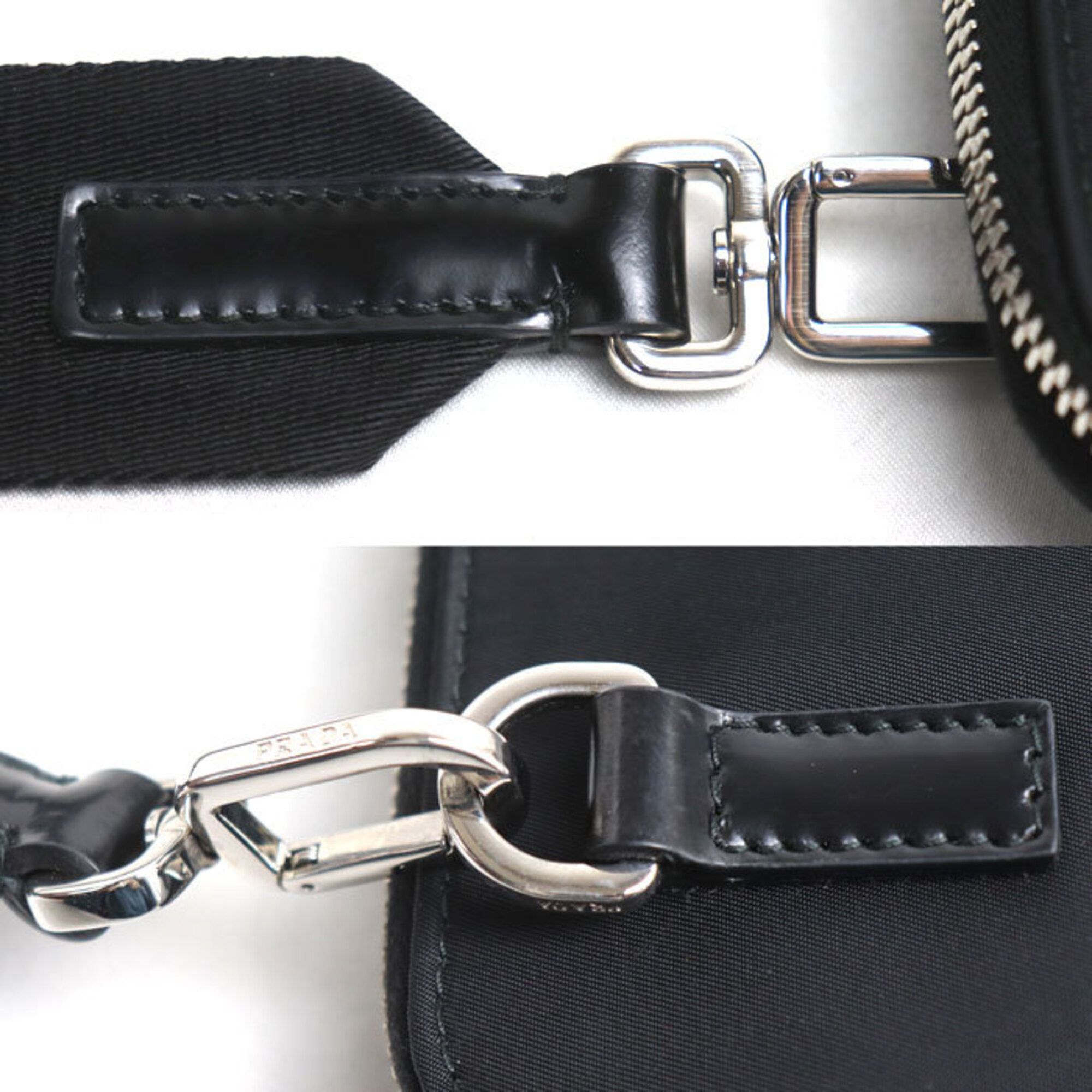 Leather Nylon Shoulder Bag (Pre-Owned) - Prada - Modalova