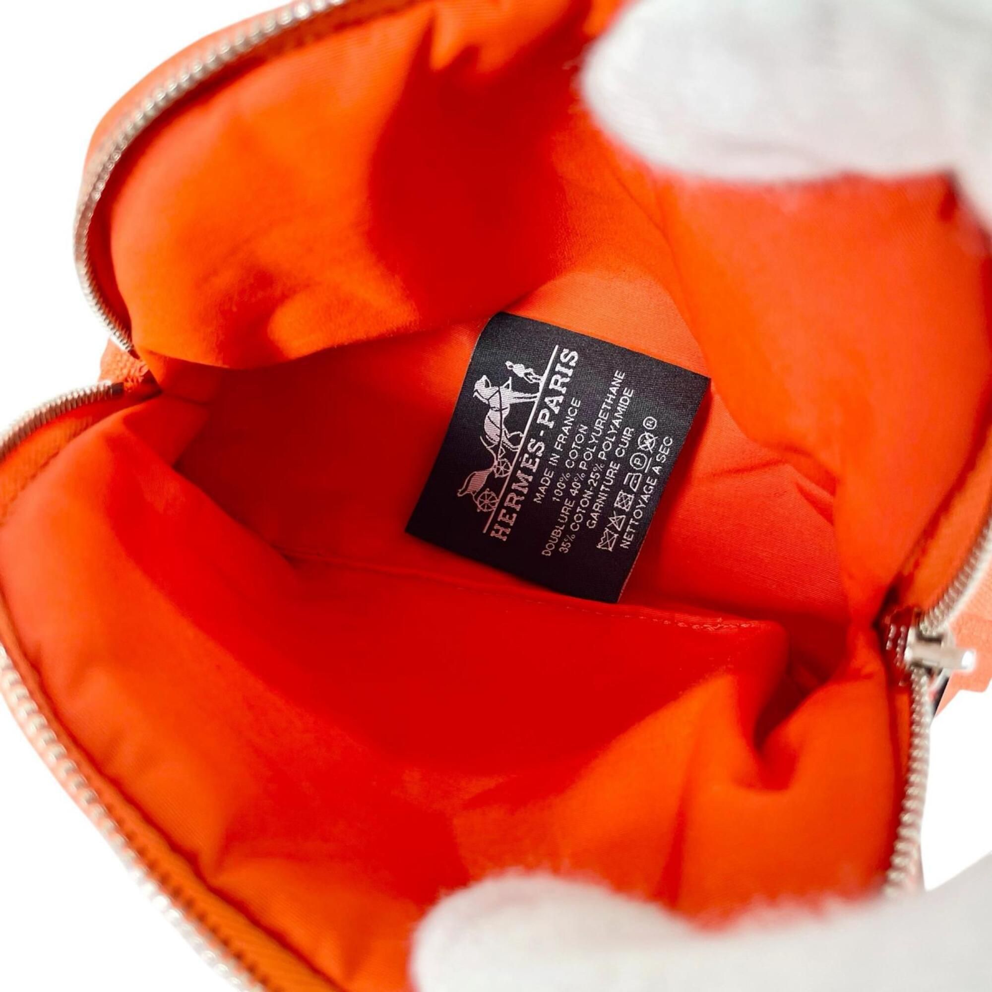 Cotton Elastane Polyamide Leather Pouch (Pre-Owned) - Hermes - Modalova