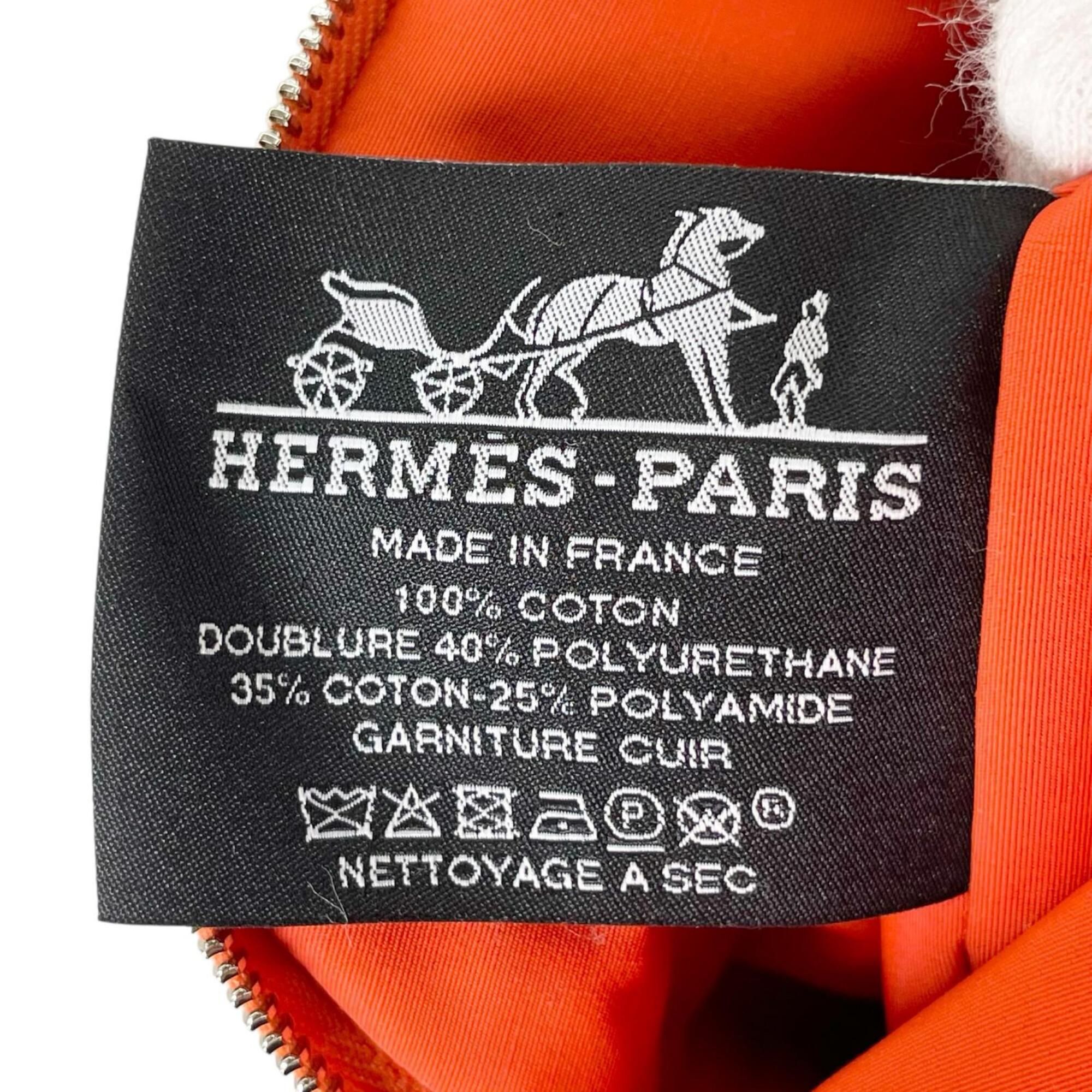 Cotton Elastane Polyamide Leather Pouch (Pre-Owned) - Hermes - Modalova