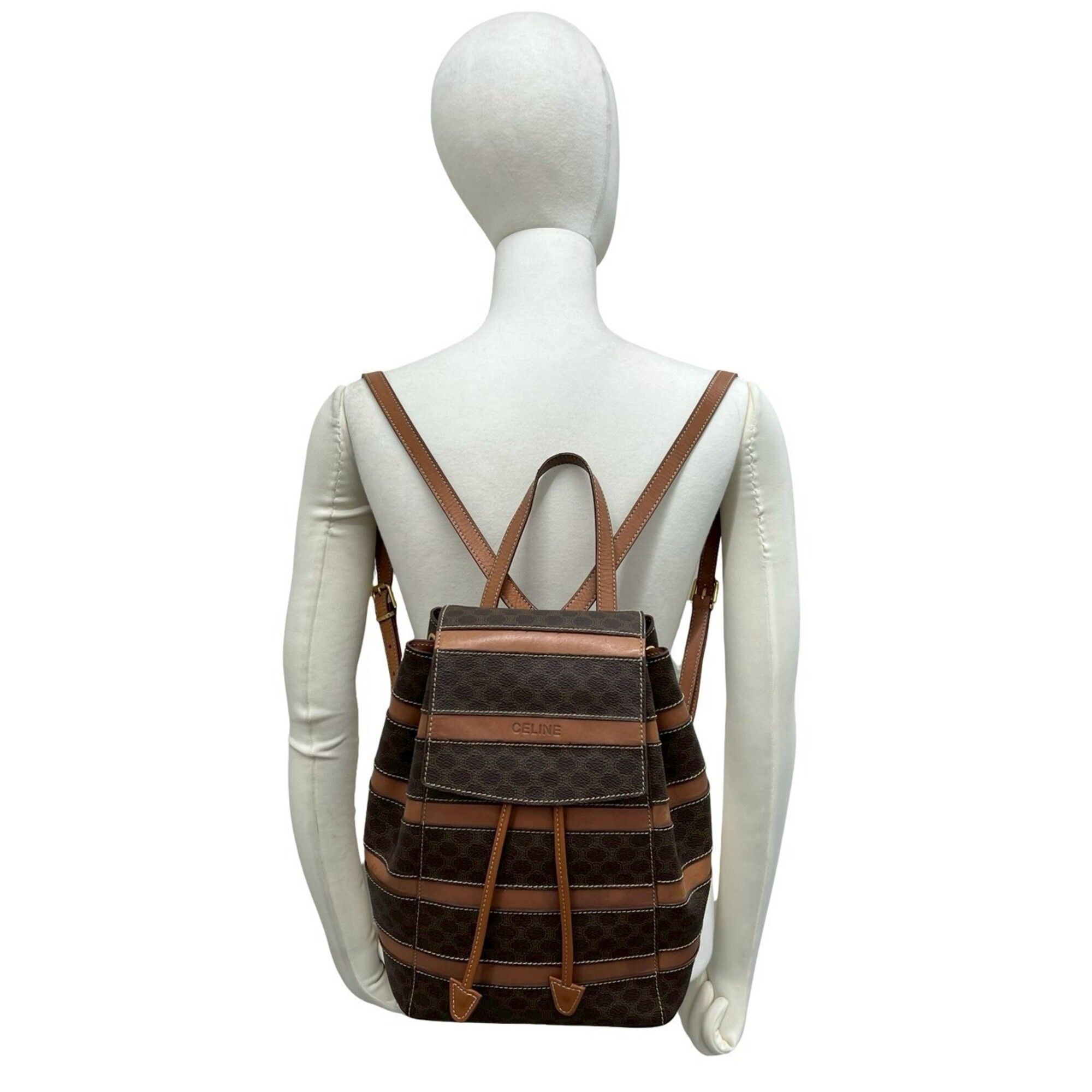 Leather Pvc Backpack (Pre-Owned) - Celine - Modalova