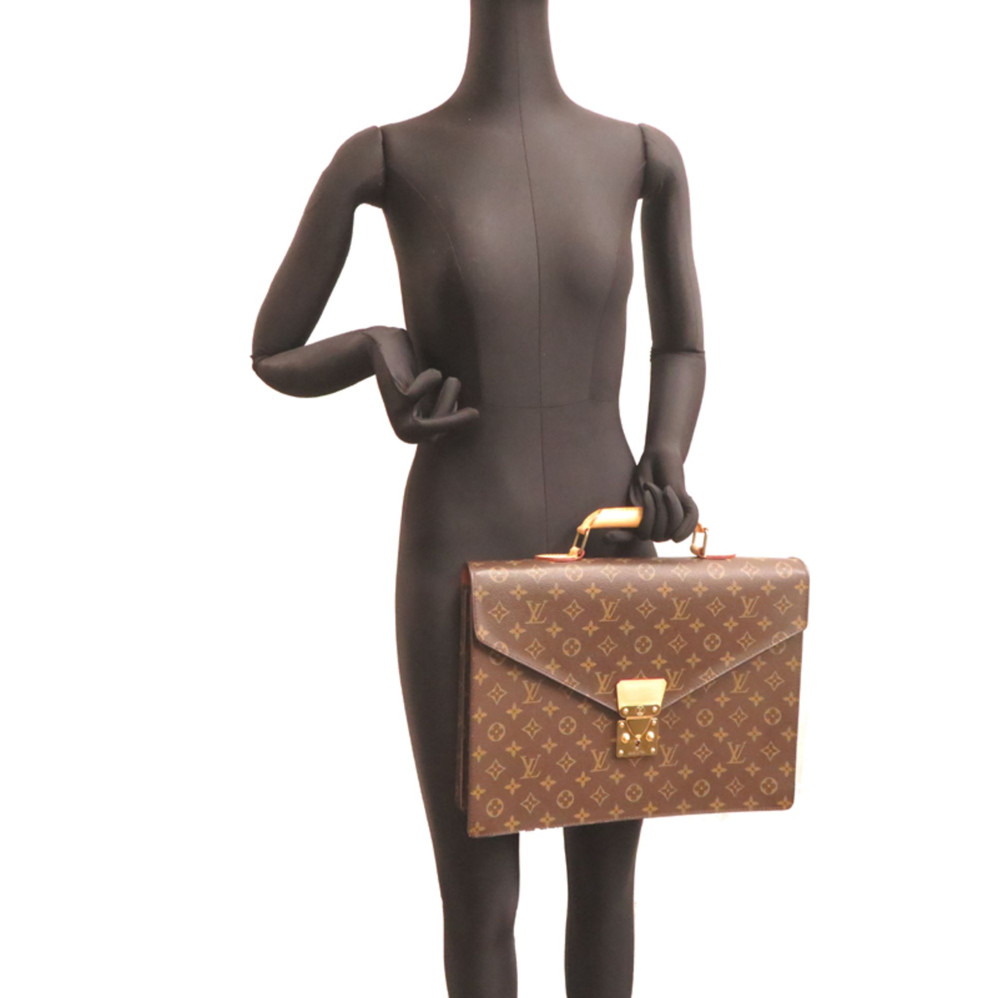 Monogram Briefcase (Pre-Owned) - Louis Vuitton - Modalova