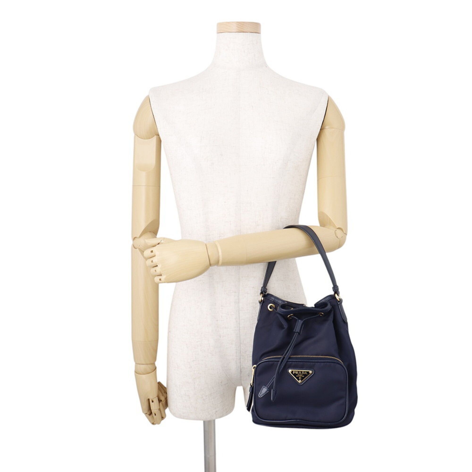 Nylon Leather Handbag (Pre-Owned) - Prada - Modalova