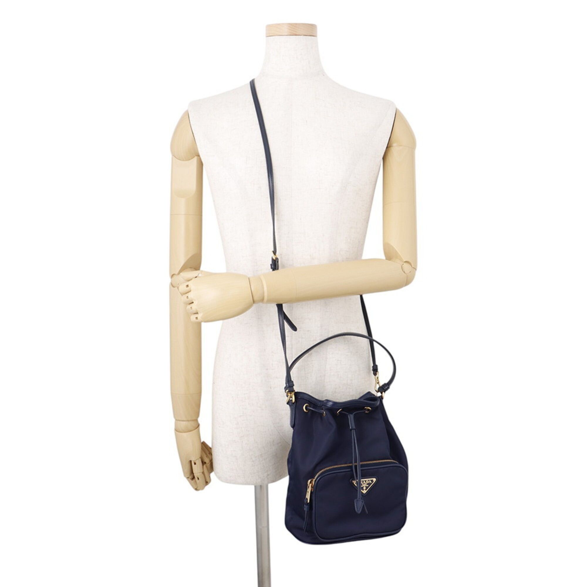 Nylon Leather Handbag (Pre-Owned) - Prada - Modalova