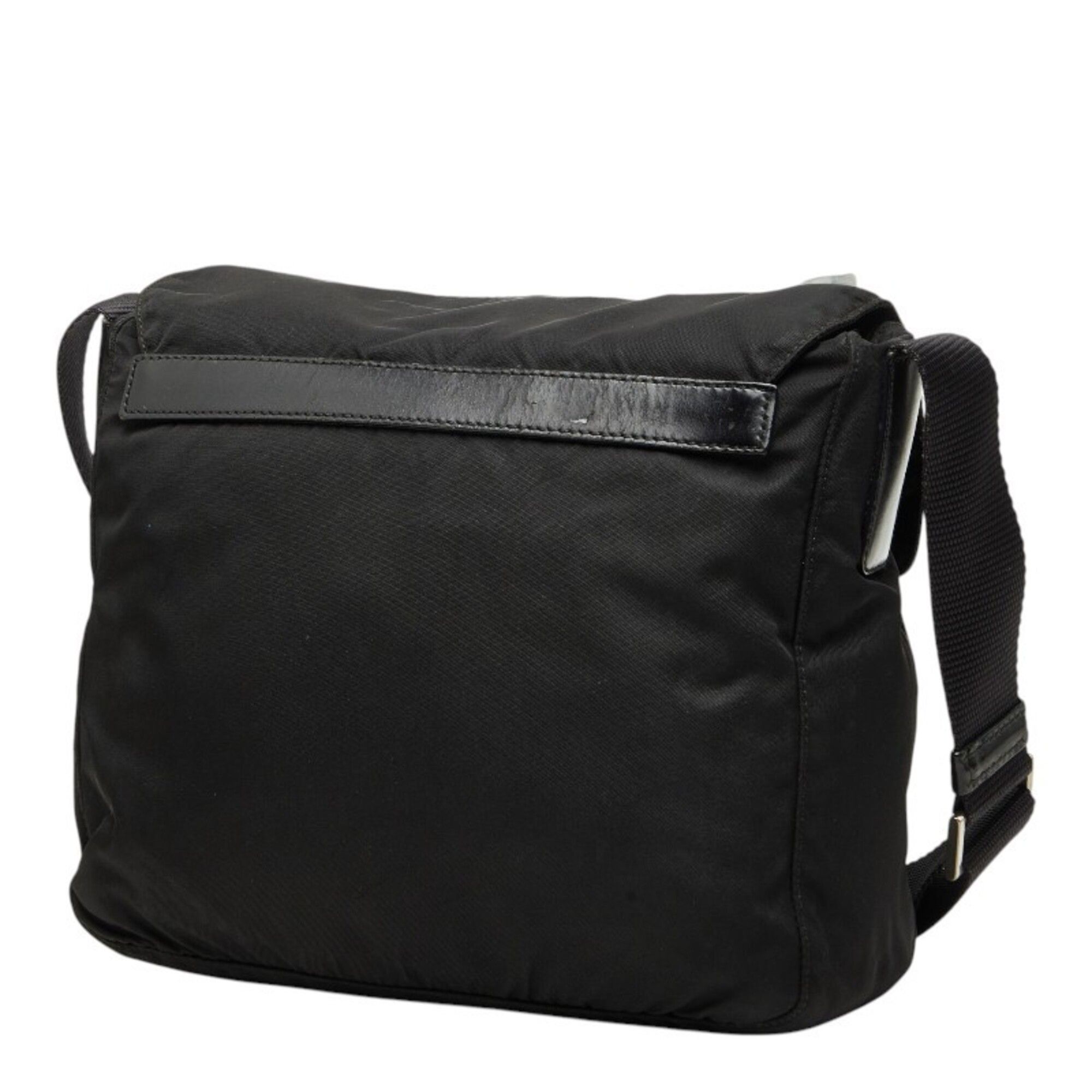 Nylon Leather Shoulder Bag (Pre-Owned) - Prada - Modalova