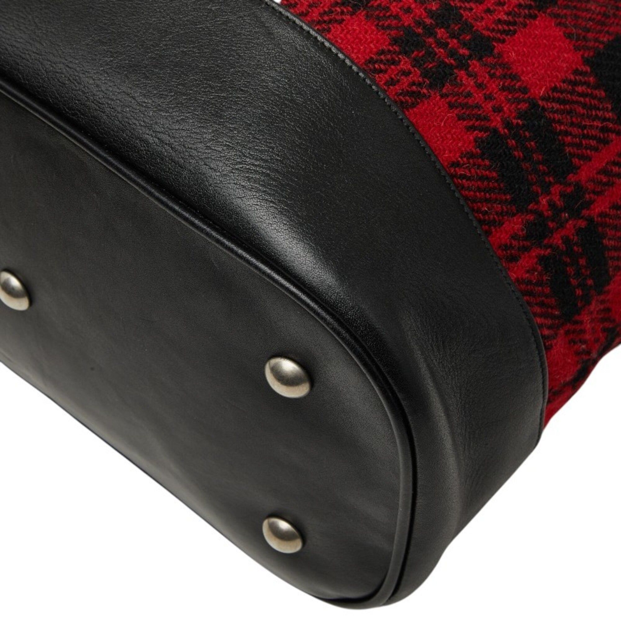 Leather Wool Backpack (Pre-Owned) - Saint Laurent - Modalova