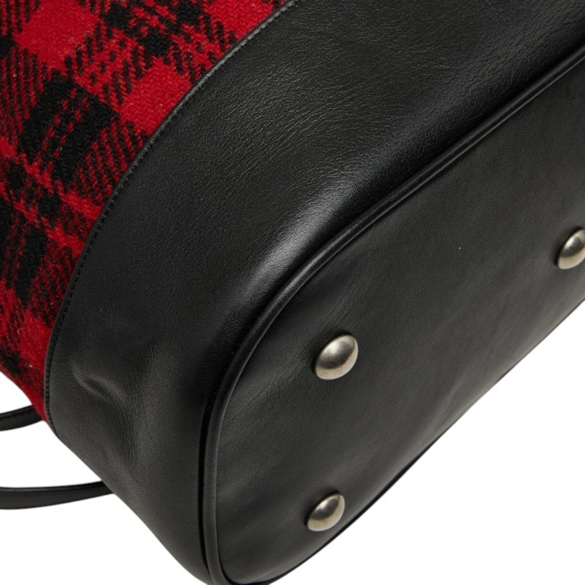 Leather Wool Backpack (Pre-Owned) - Saint Laurent - Modalova