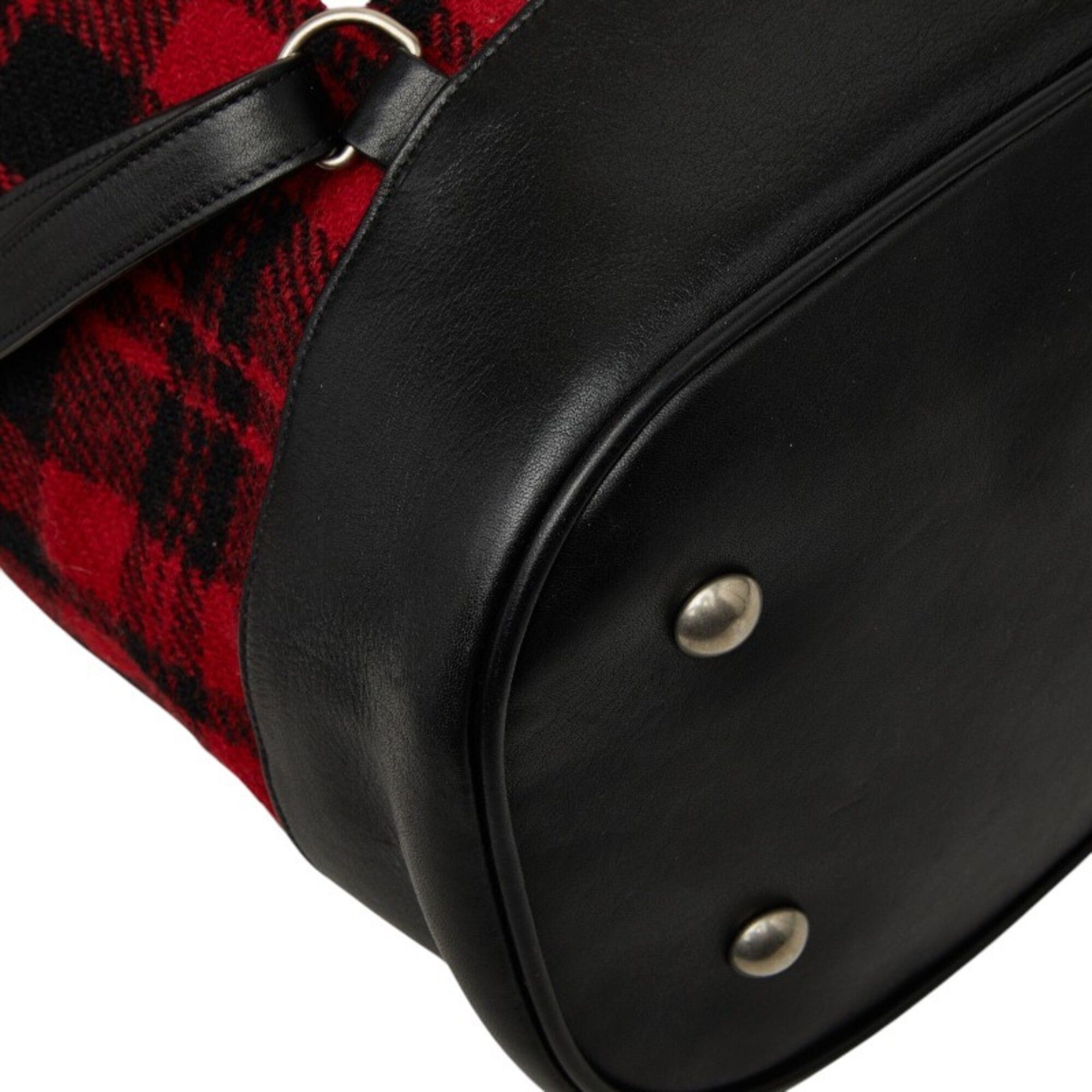 Leather Wool Backpack (Pre-Owned) - Saint Laurent - Modalova