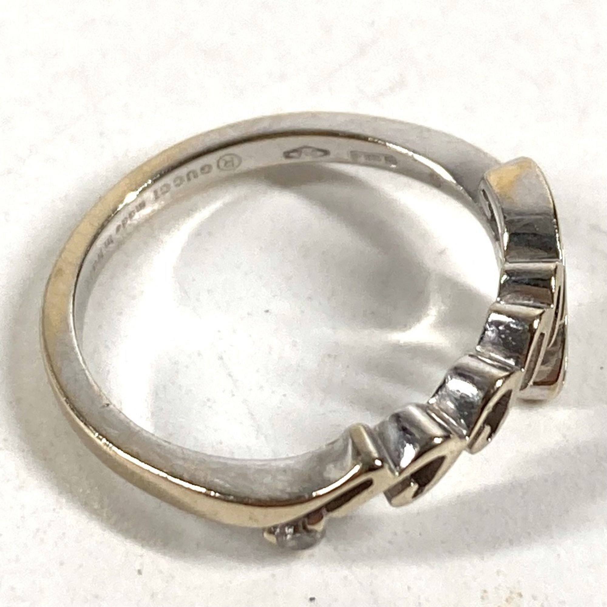 Gucci Silver Band Ring (Pre-Owned) - Gucci - Modalova