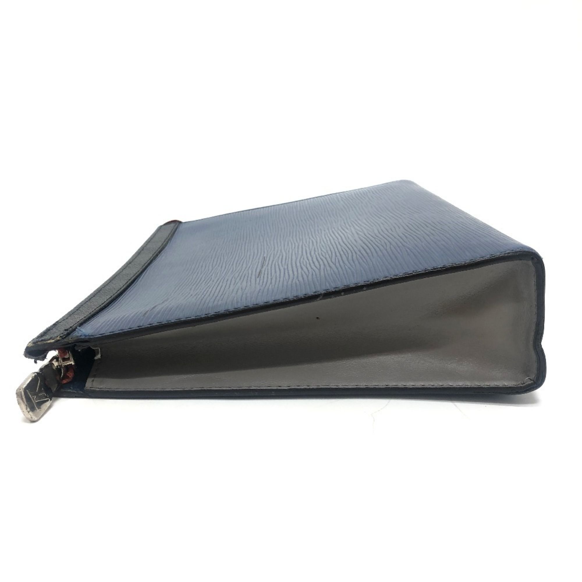 Damier Graphite Canvas Epi Leather Clutch Bag (Pre-Owned) - Louis Vuitton - Modalova