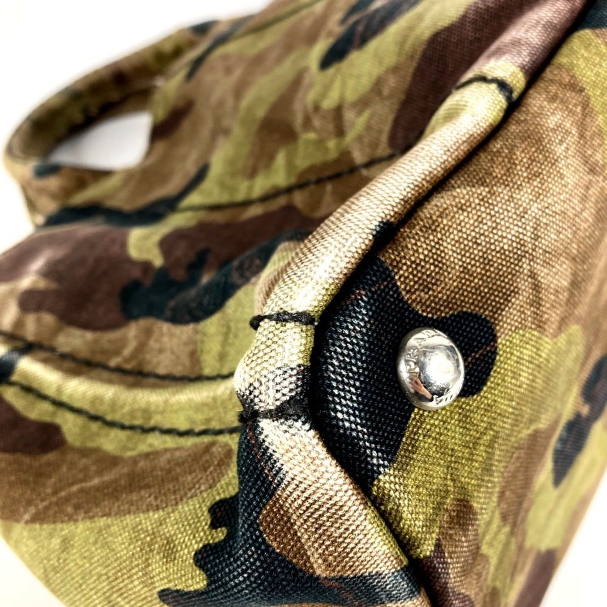 Canvas Handbag Tote Bag (Pre-Owned) - Prada - Modalova
