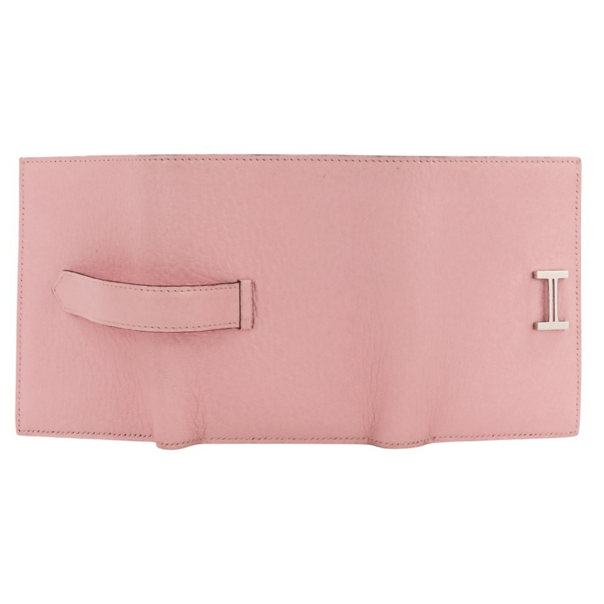 Chevre Leather Wallet (Tri-Fold) (Pre-Owned) - Hermes - Modalova