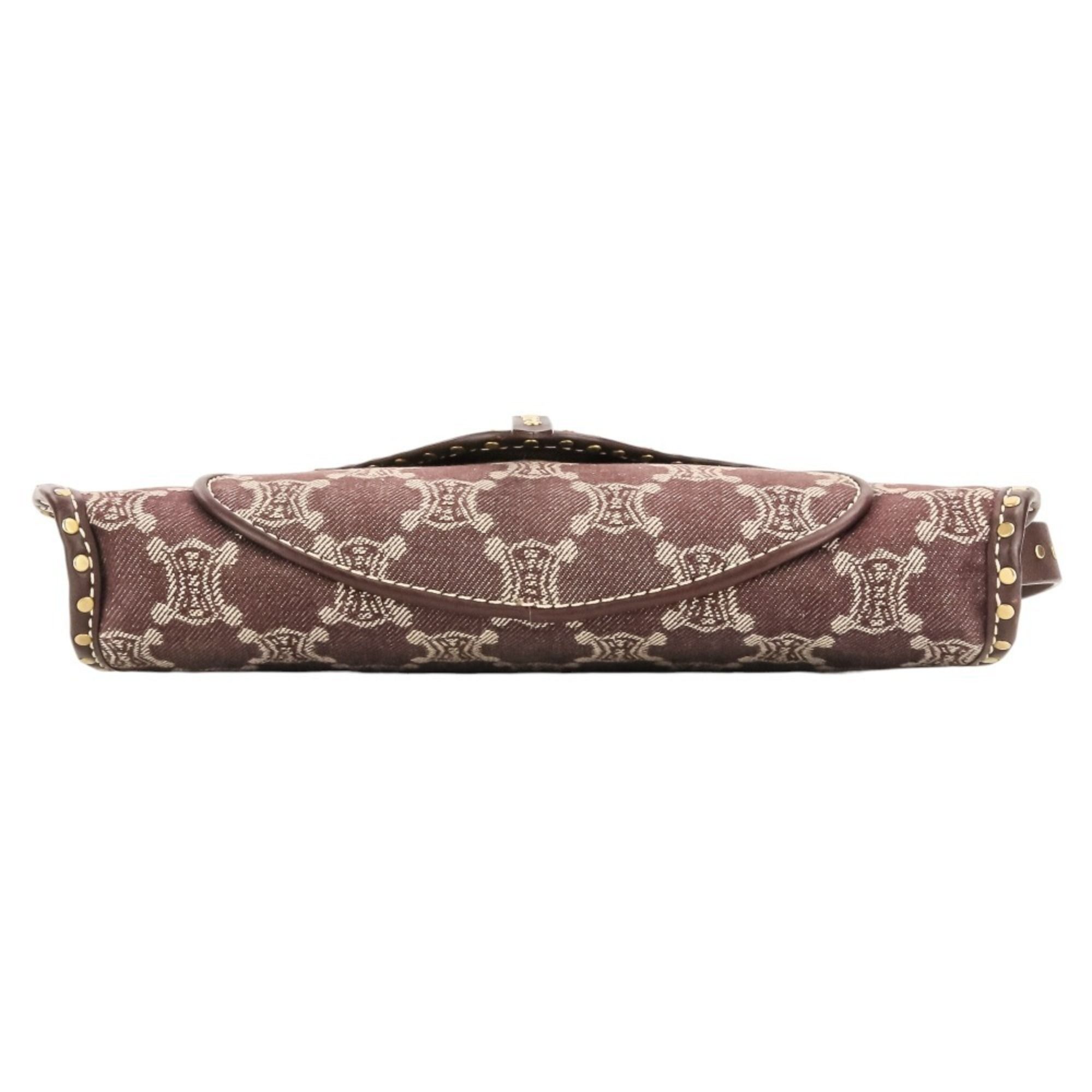 Canvas Leather Handbag Shoulder Bag (Pre-Owned) - Celine - Modalova
