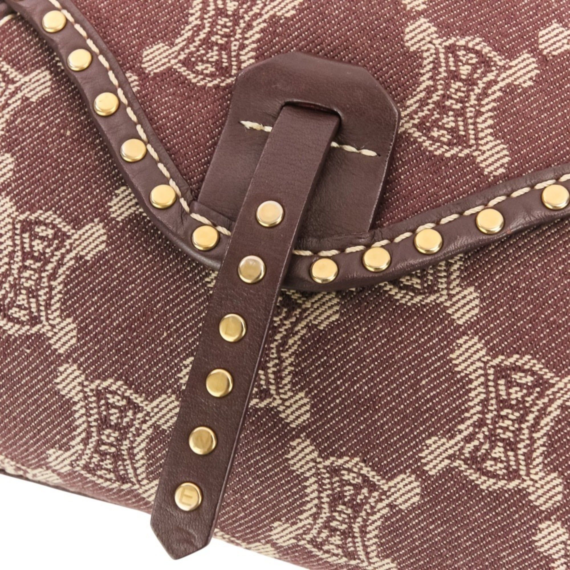 Canvas Leather Handbag Shoulder Bag (Pre-Owned) - Celine - Modalova