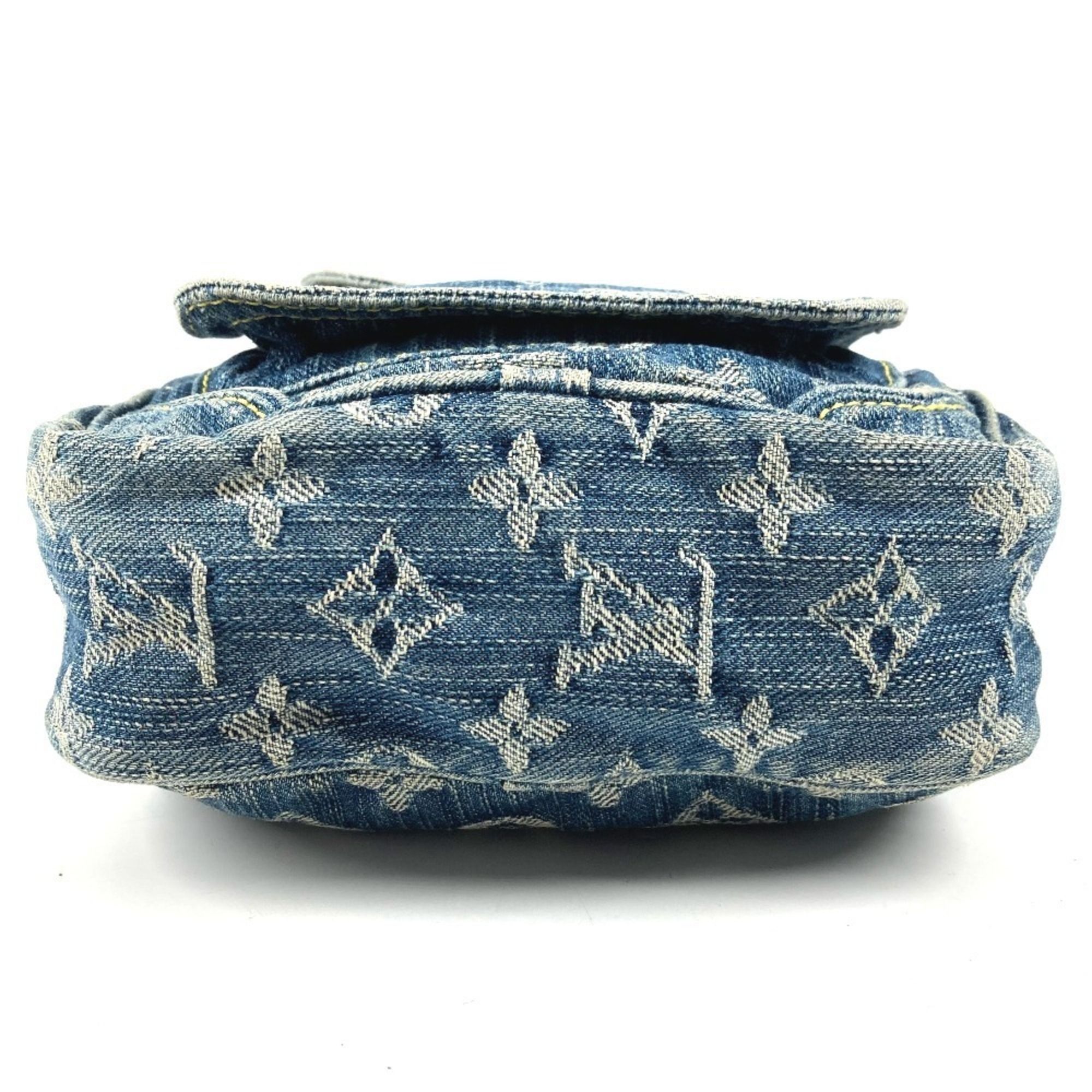 Monogram Denim Canvas Pochette Shoulder Bag (Pre-Owned) - Louis Vuitton - Modalova