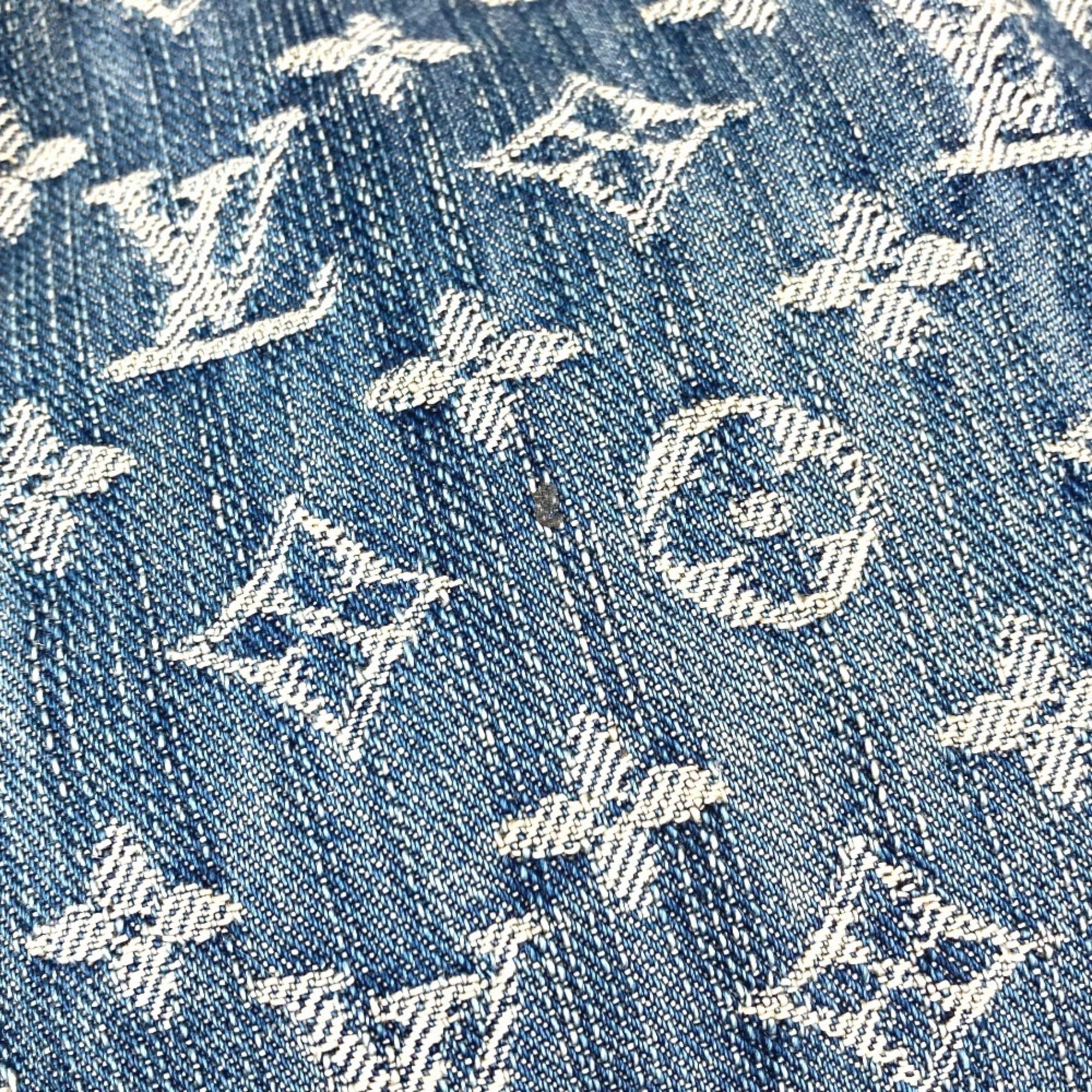 Monogram Denim Canvas Pochette Shoulder Bag (Pre-Owned) - Louis Vuitton - Modalova