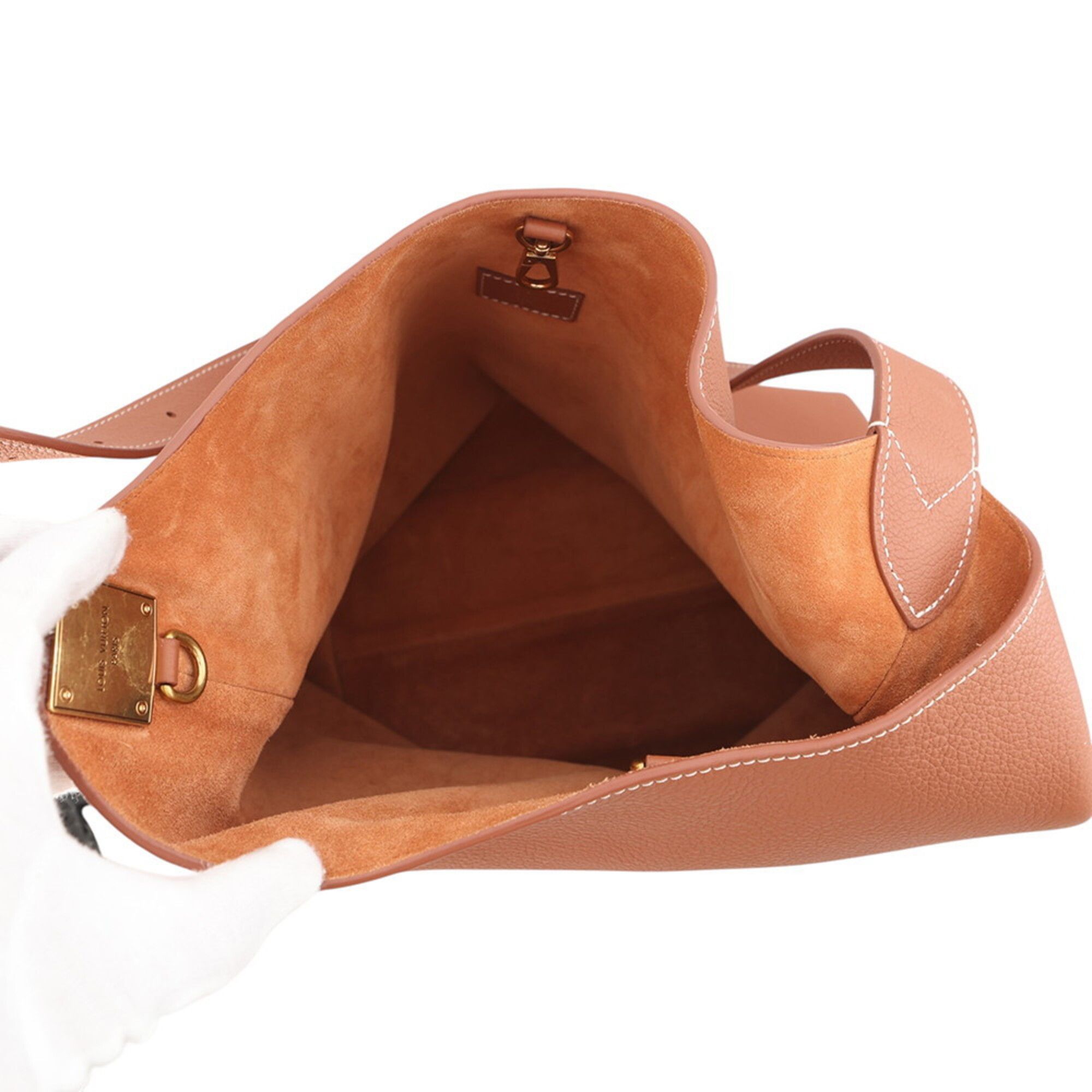 Leather Handbag Pouch Shoulder Bag (Pre-Owned) - Louis Vuitton - Modalova