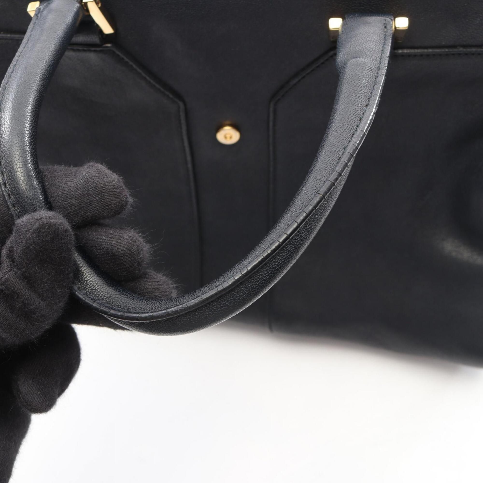 Leather Handbag (Pre-Owned) - Yves Saint Laurent - Modalova