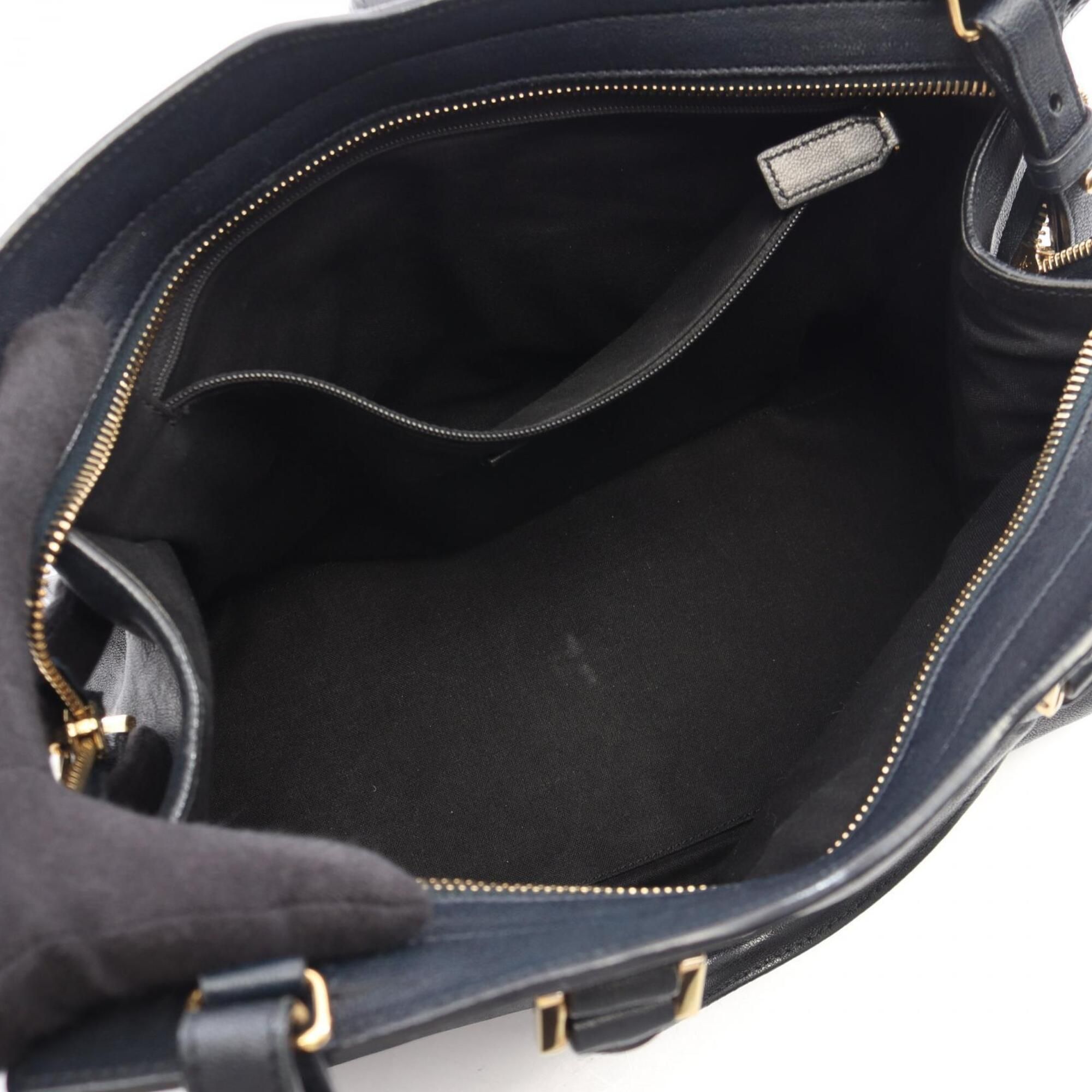 Leather Handbag (Pre-Owned) - Yves Saint Laurent - Modalova