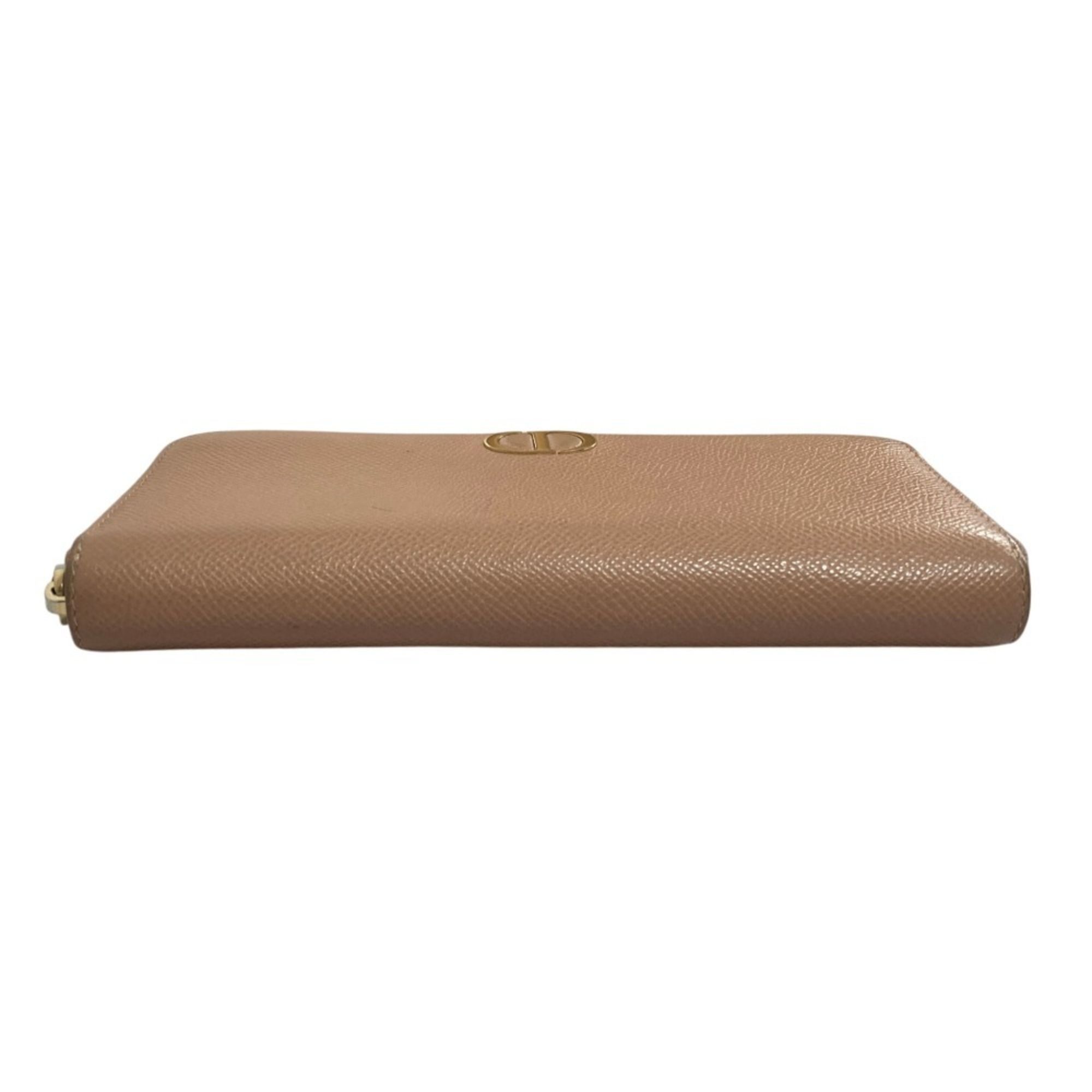 Leather Long Wallet (Bi-Fold) (Pre-Owned) - Christian Dior - Modalova