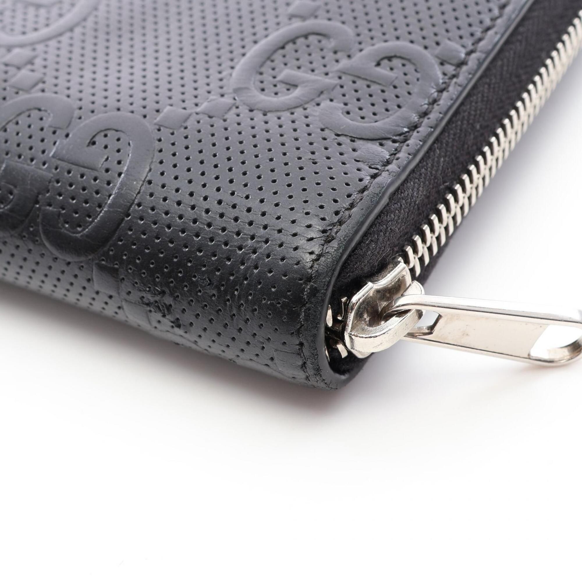 Leather Long Wallet (Bi-Fold) (Pre-Owned) - Gucci - Modalova