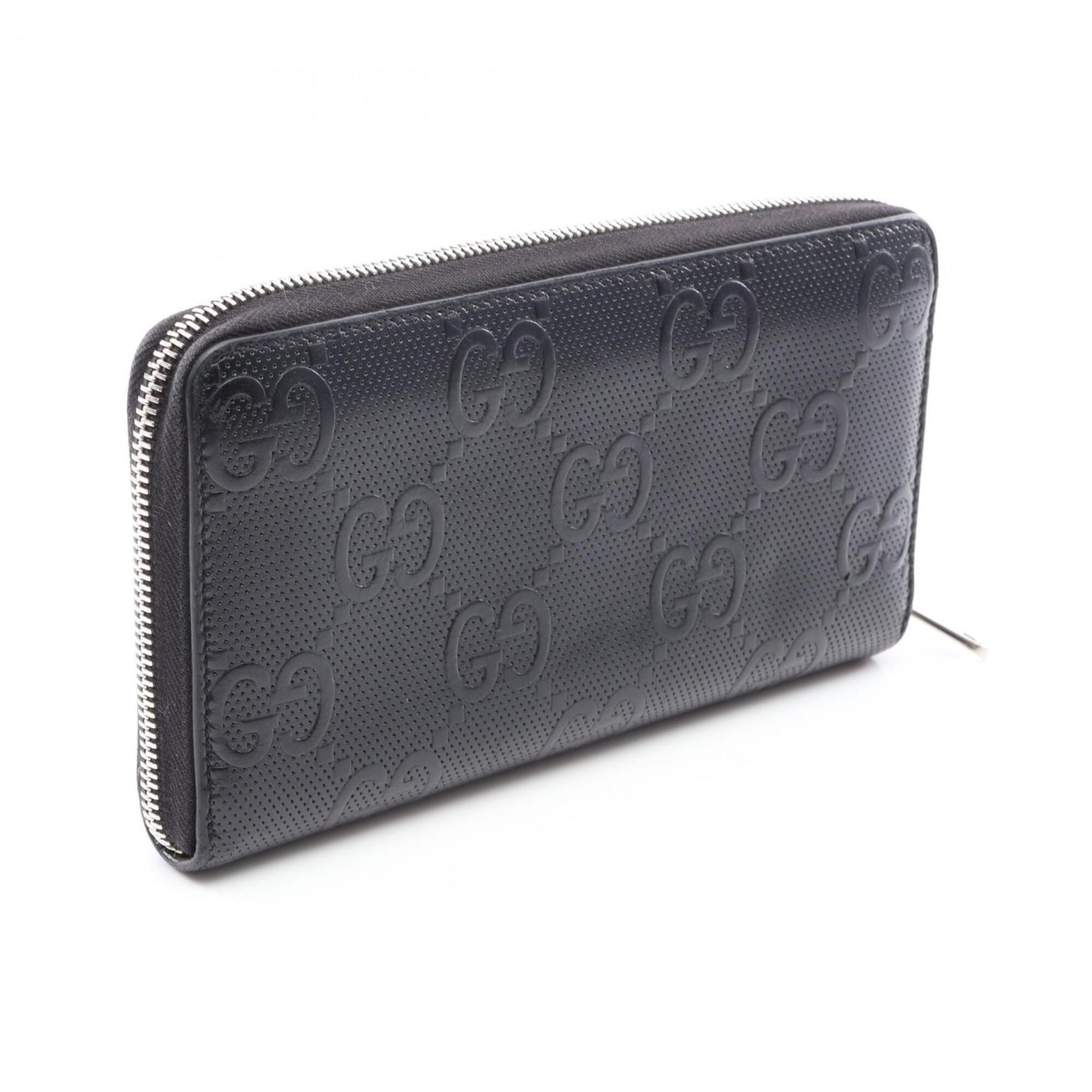 Leather Long Wallet (Bi-Fold) (Pre-Owned) - Gucci - Modalova