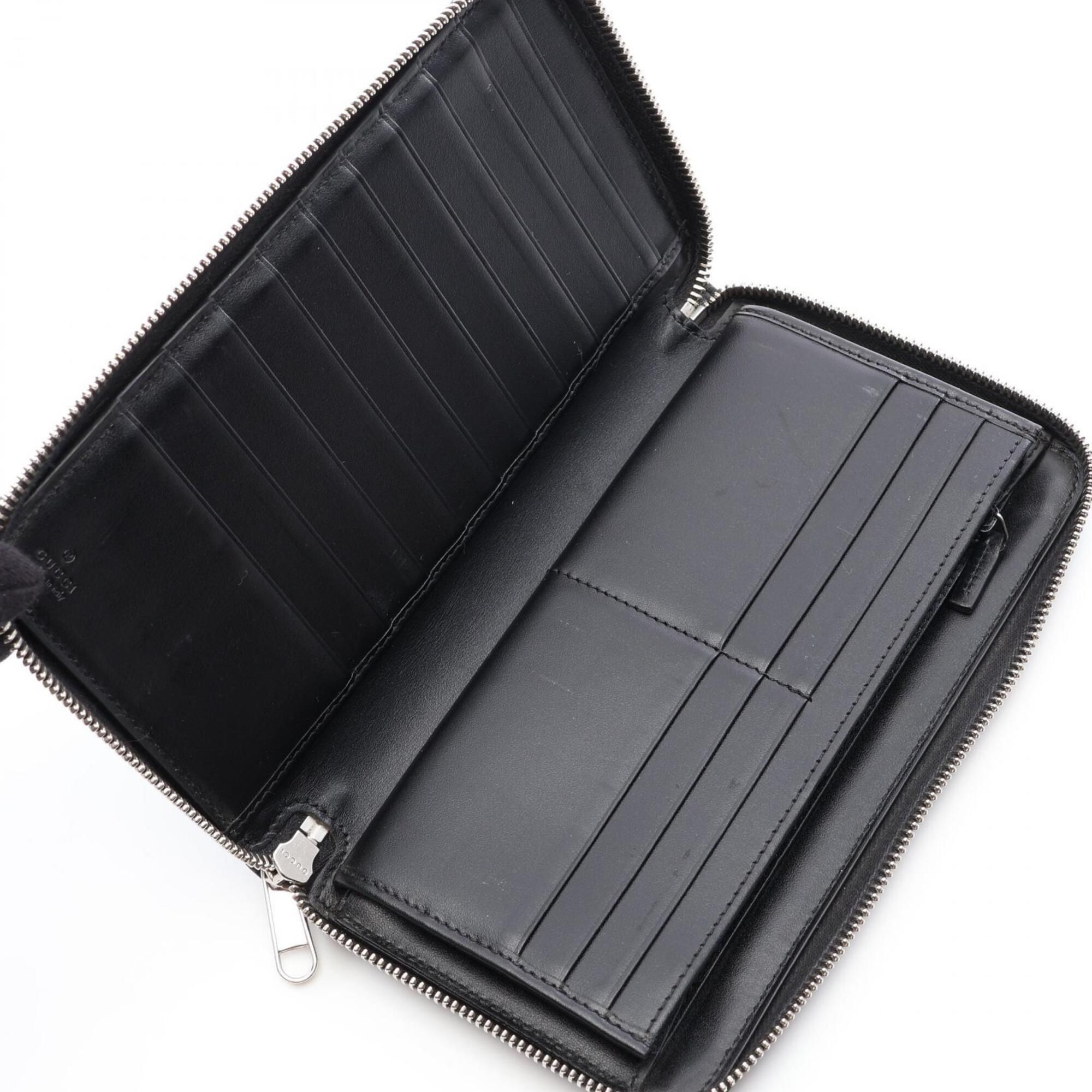 Leather Long Wallet (Bi-Fold) (Pre-Owned) - Gucci - Modalova