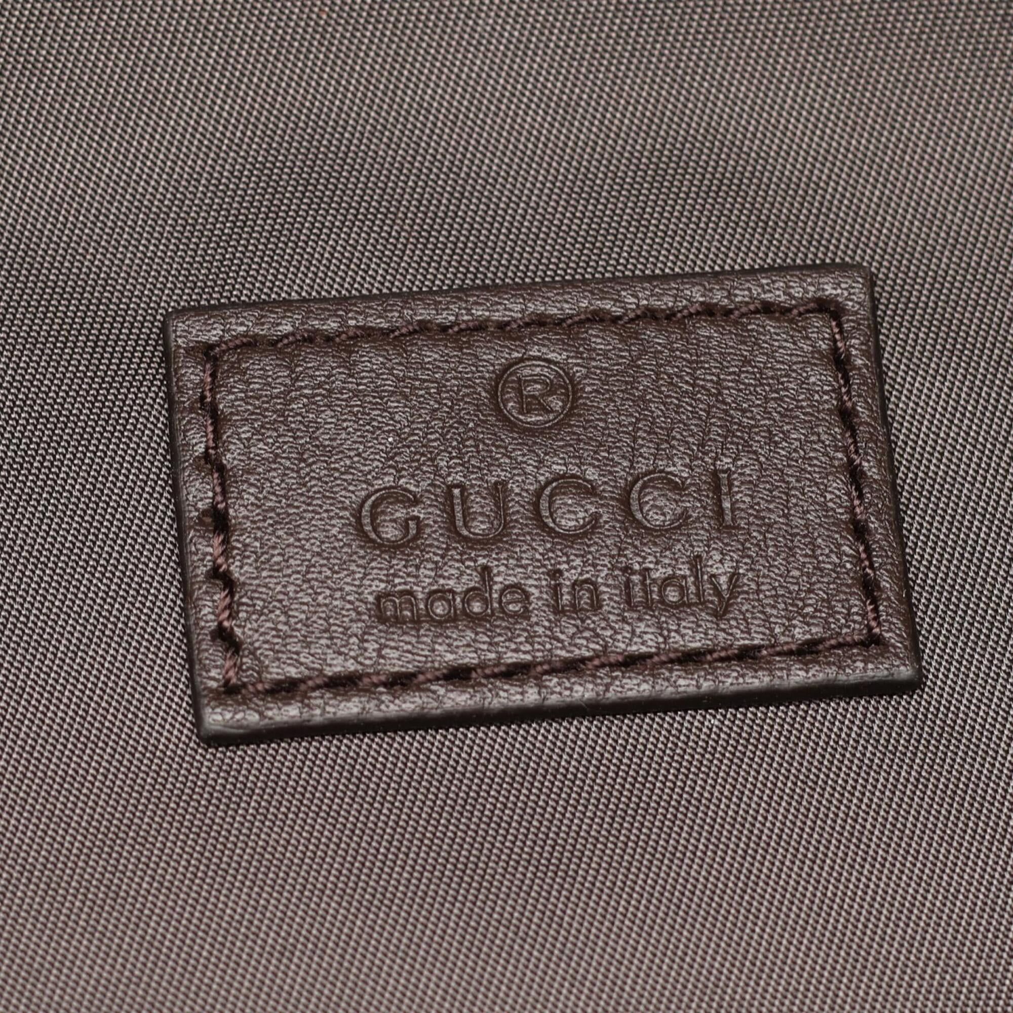 Canvas Leather Backpack Handbag (Pre-Owned) - Gucci - Modalova