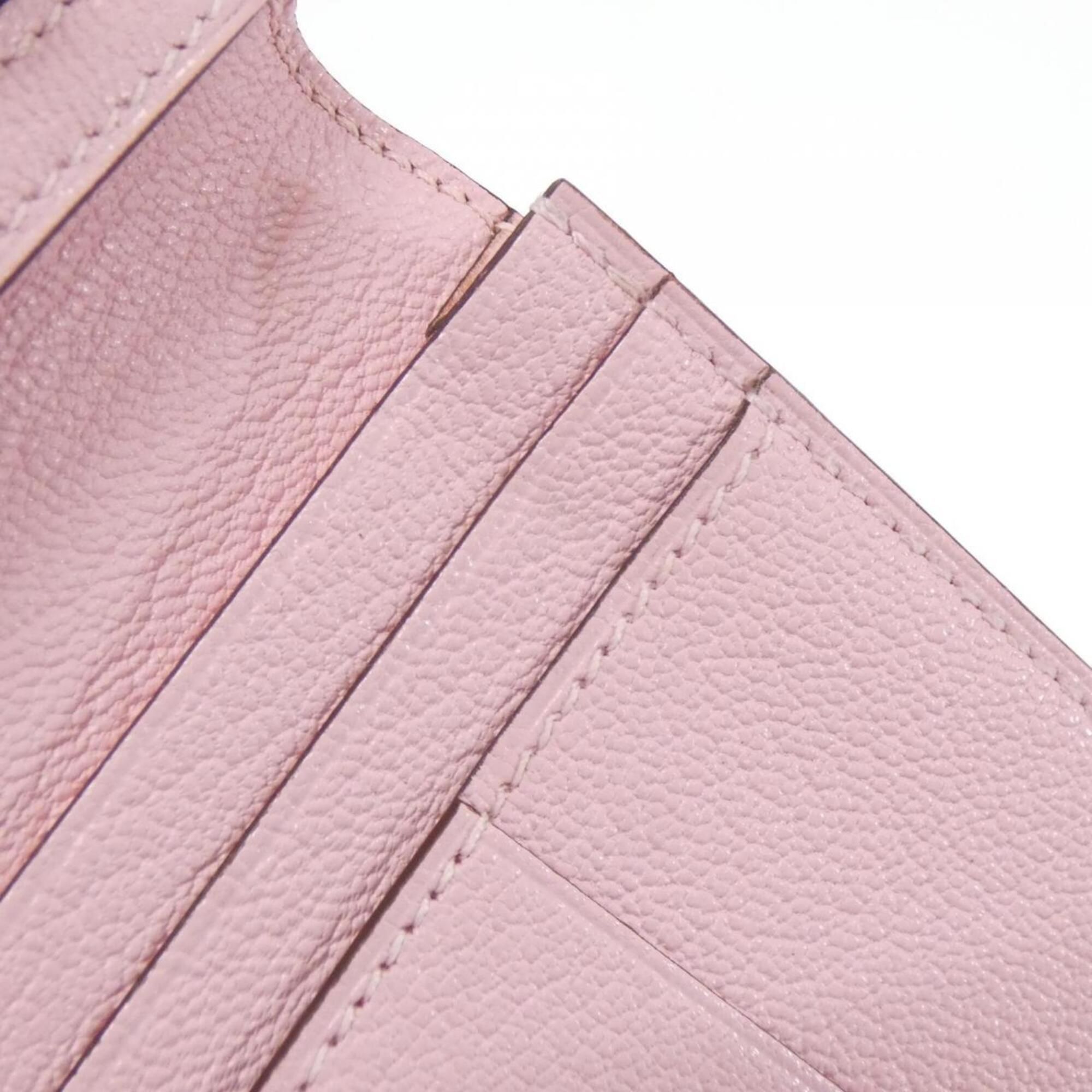 Chevre Leather Long Wallet (Bi-Fold) (Pre-Owned) - Hermes - Modalova