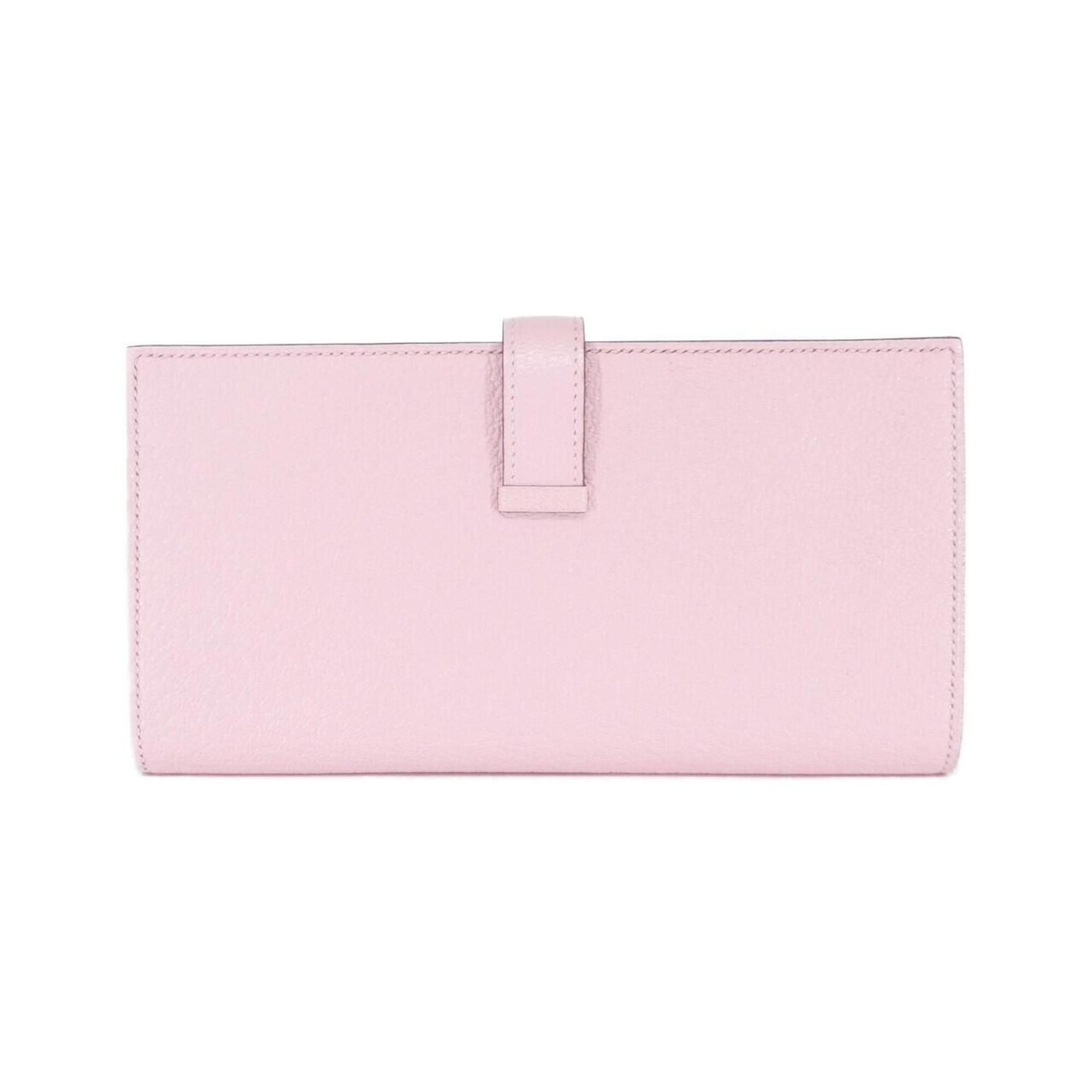 Chevre Leather Long Wallet (Bi-Fold) (Pre-Owned) - Hermes - Modalova
