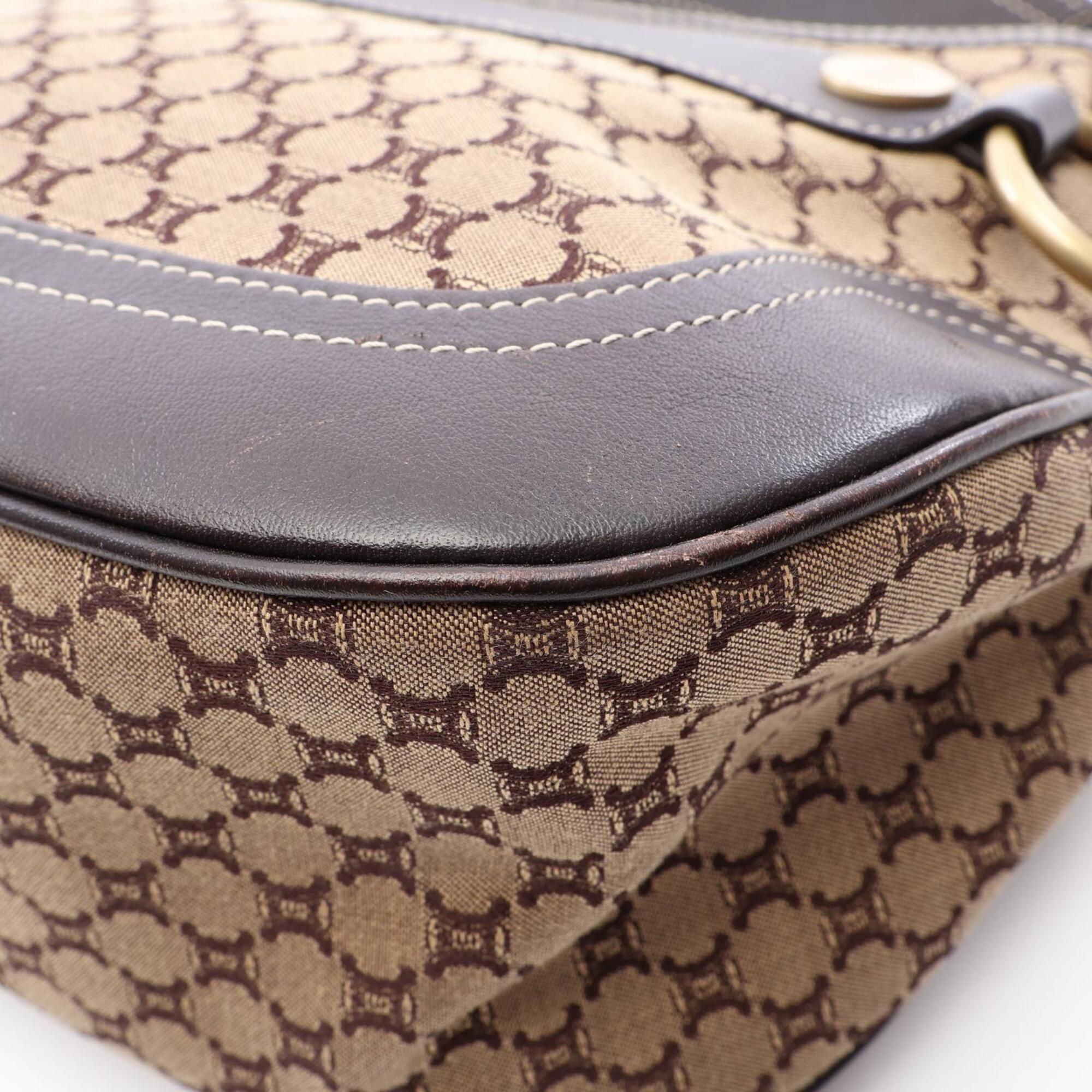 Canvas Leather Handbag Shoulder Bag (Pre-Owned) - Celine - Modalova