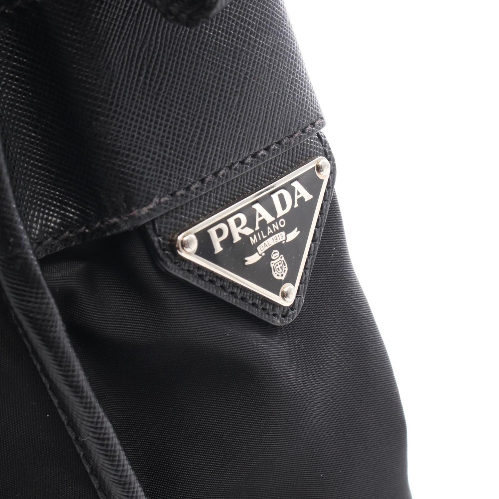 Nylon Leather Handbag Messenger Bag Shoulder Bag (Pre-Owned) - Prada - Modalova