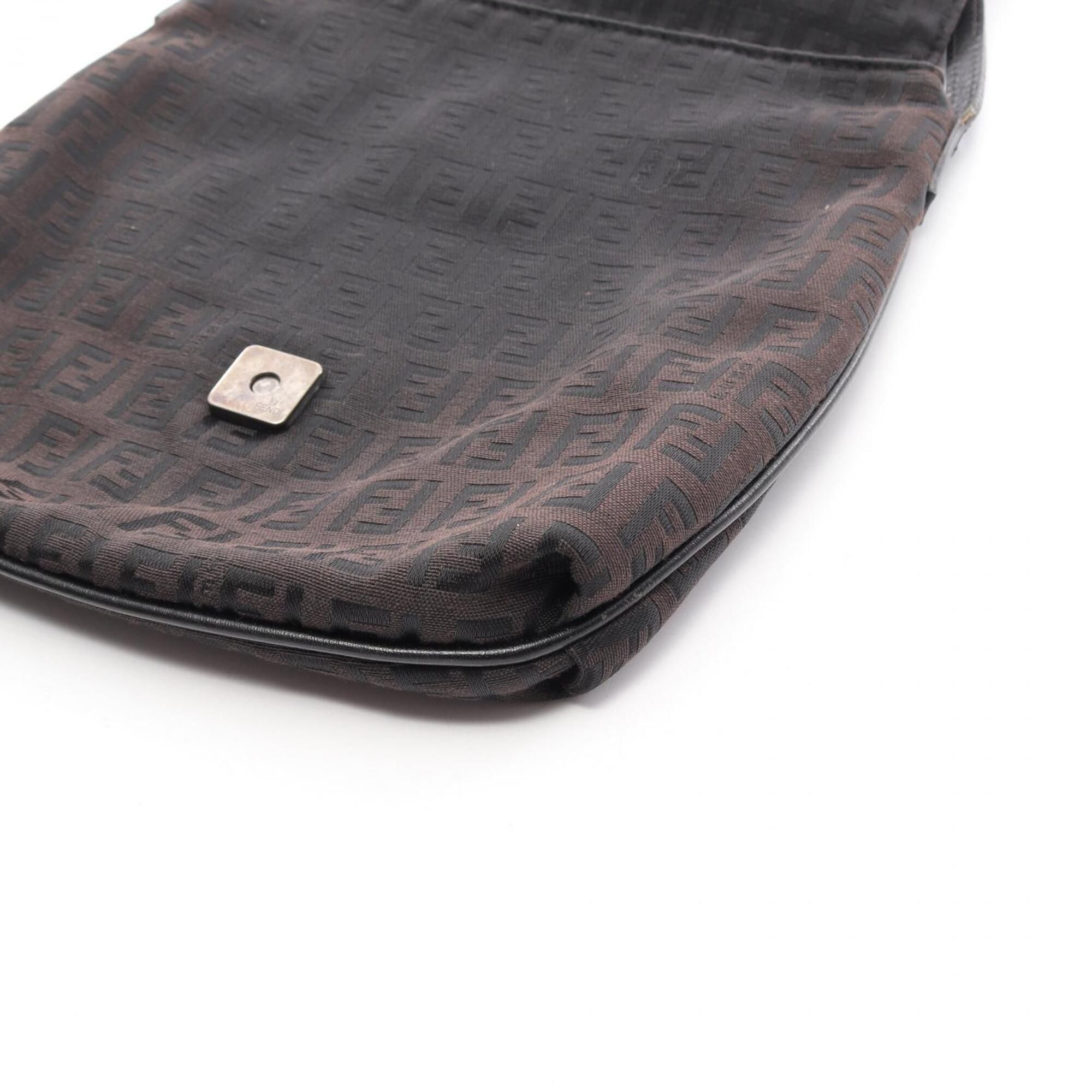 Canvas Leather Handbag Shoulder Bag (Pre-Owned) - Fendi - Modalova