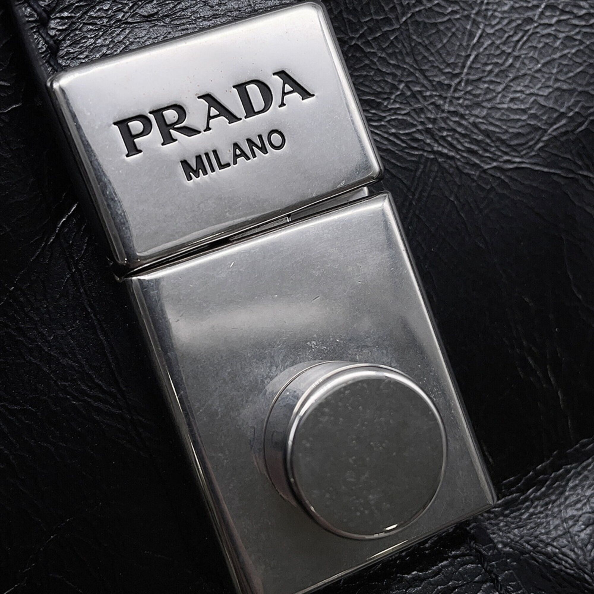 Leather Handbag Shoulder Bag (Pre-Owned) - Prada - Modalova
