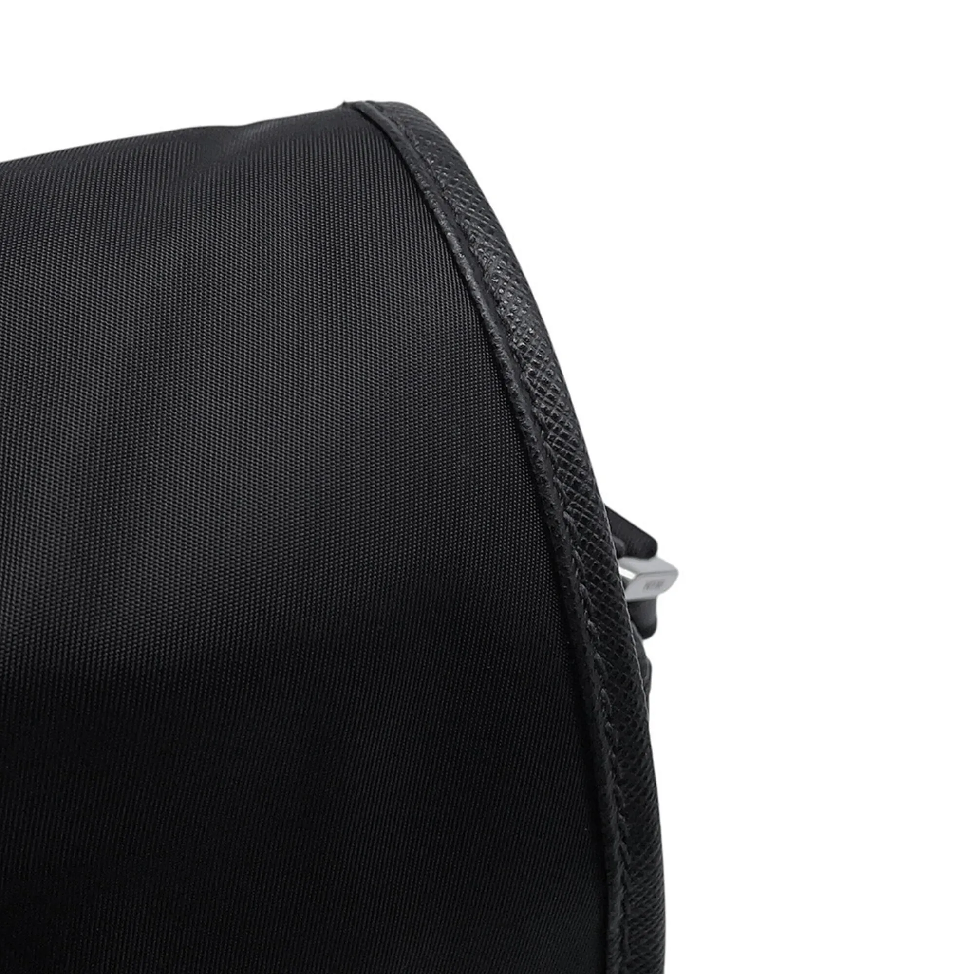 Nylon Leather Handbag Pouch Shoulder Bag (Pre-Owned) - Prada - Modalova