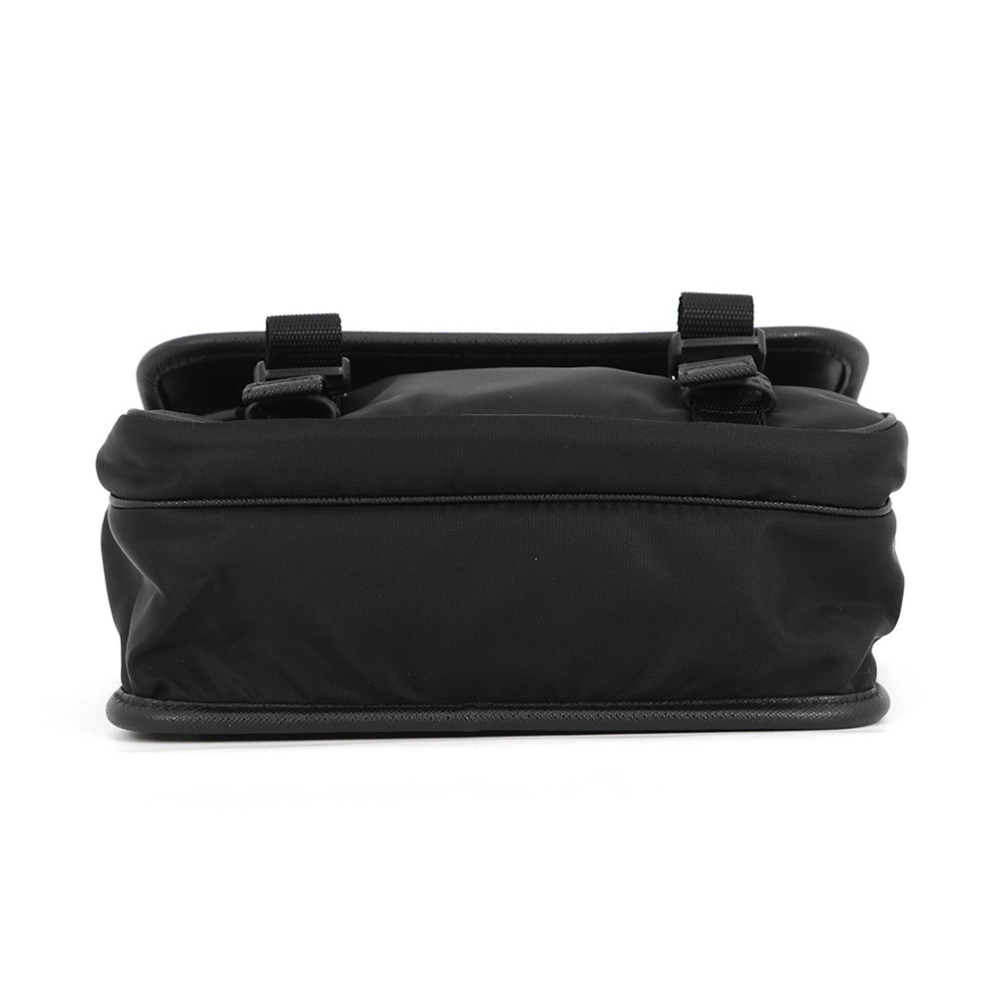 Nylon Leather Handbag Pouch Shoulder Bag (Pre-Owned) - Prada - Modalova