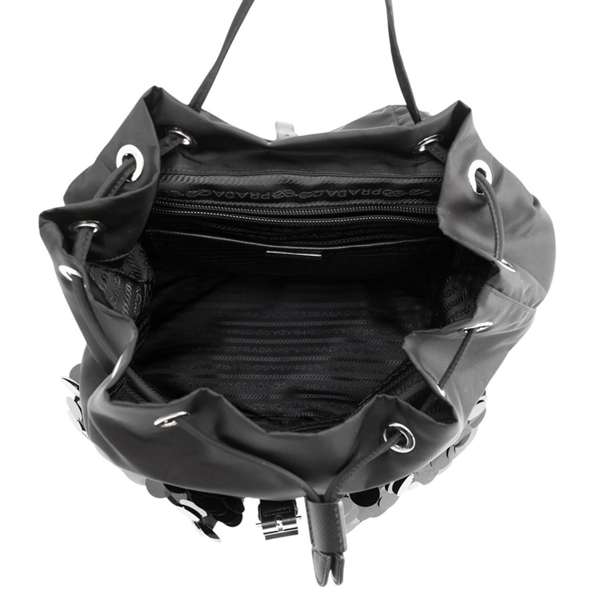 Nylon Leather Backpack Handbag (Pre-Owned) - Prada - Modalova