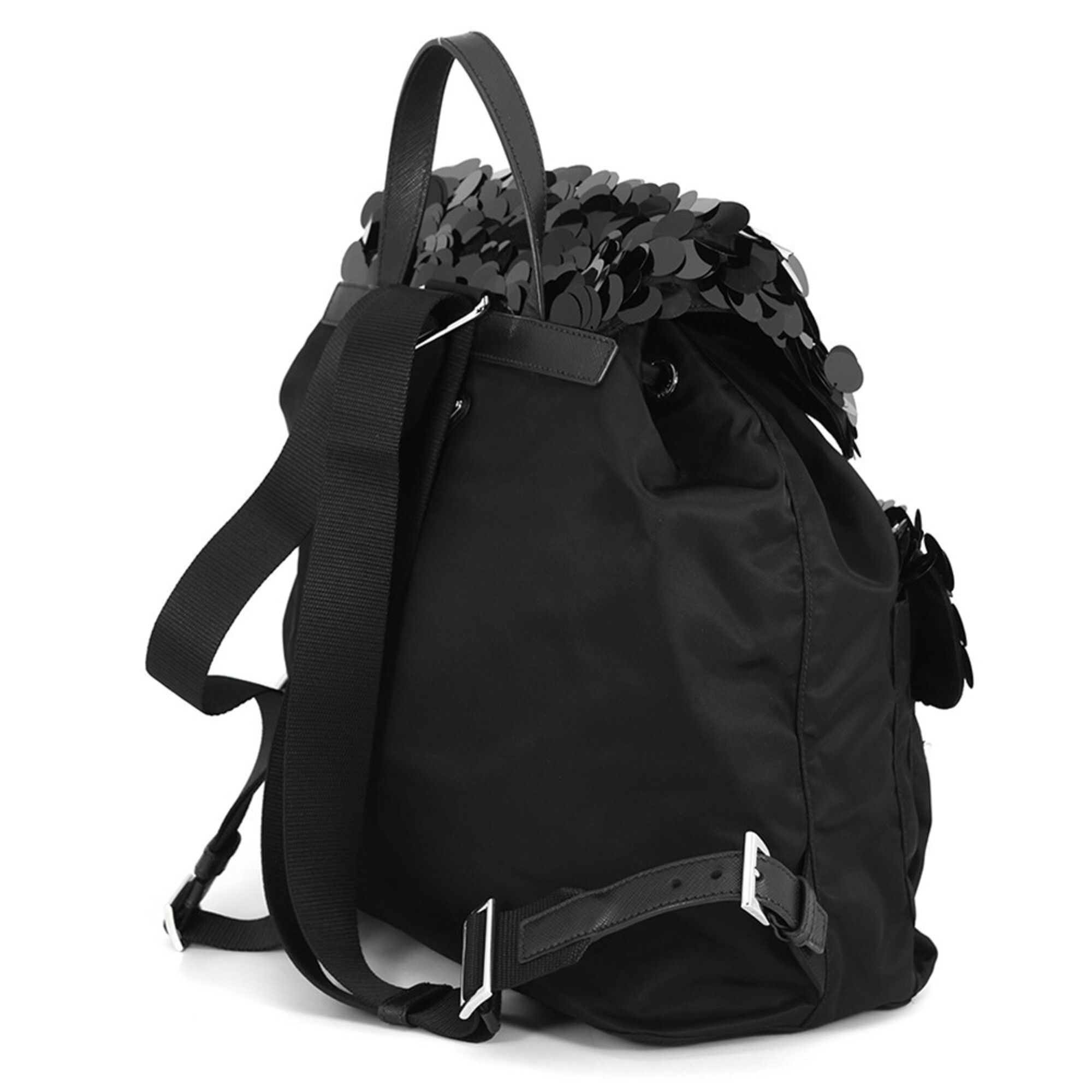 Nylon Leather Backpack Handbag (Pre-Owned) - Prada - Modalova