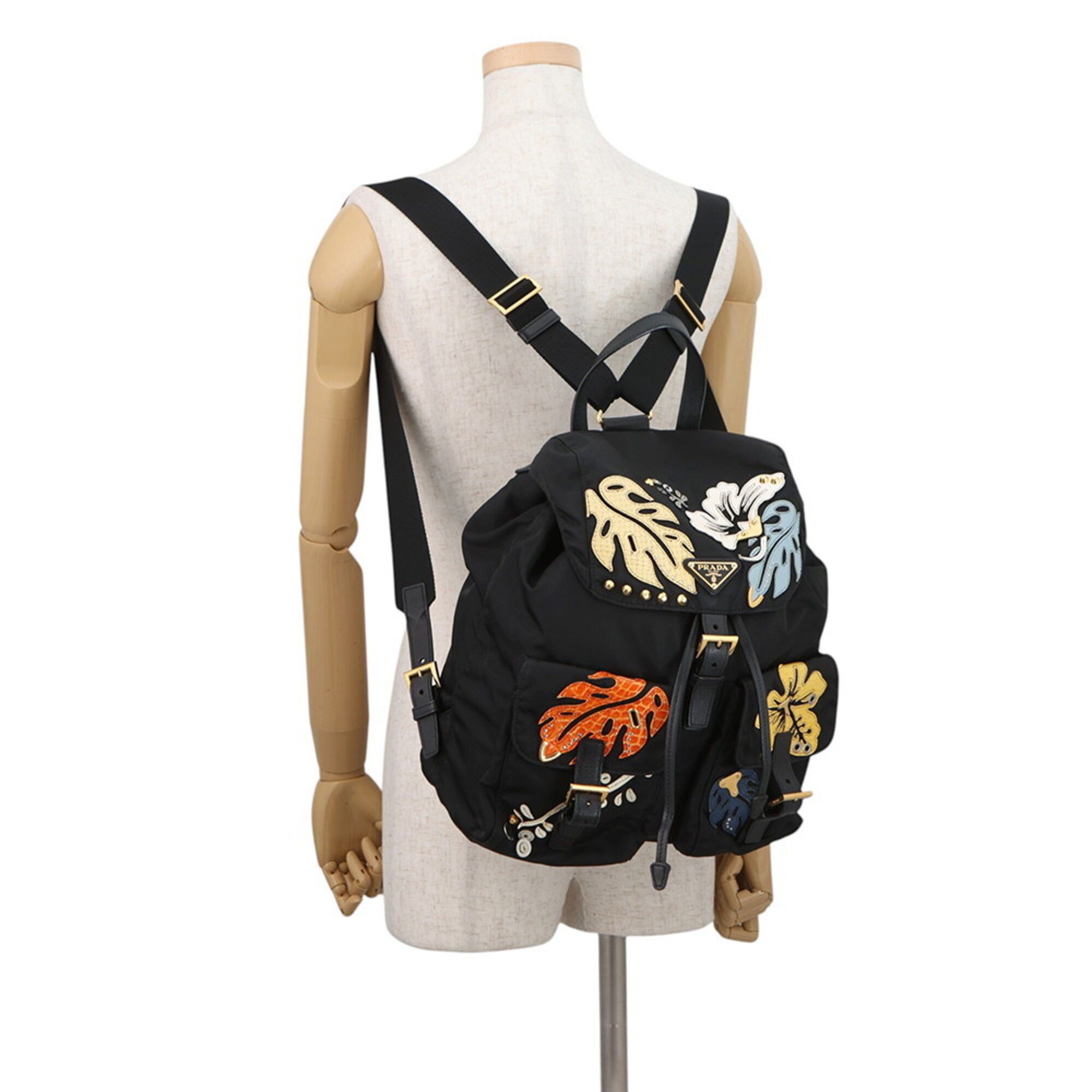 Nylon Leather Backpack Handbag (Pre-Owned) - Prada - Modalova