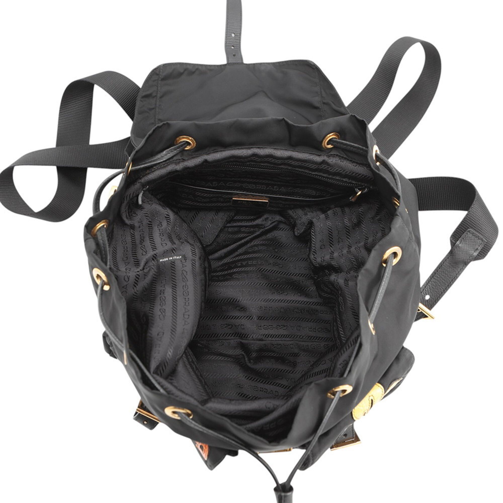 Nylon Leather Backpack Handbag (Pre-Owned) - Prada - Modalova